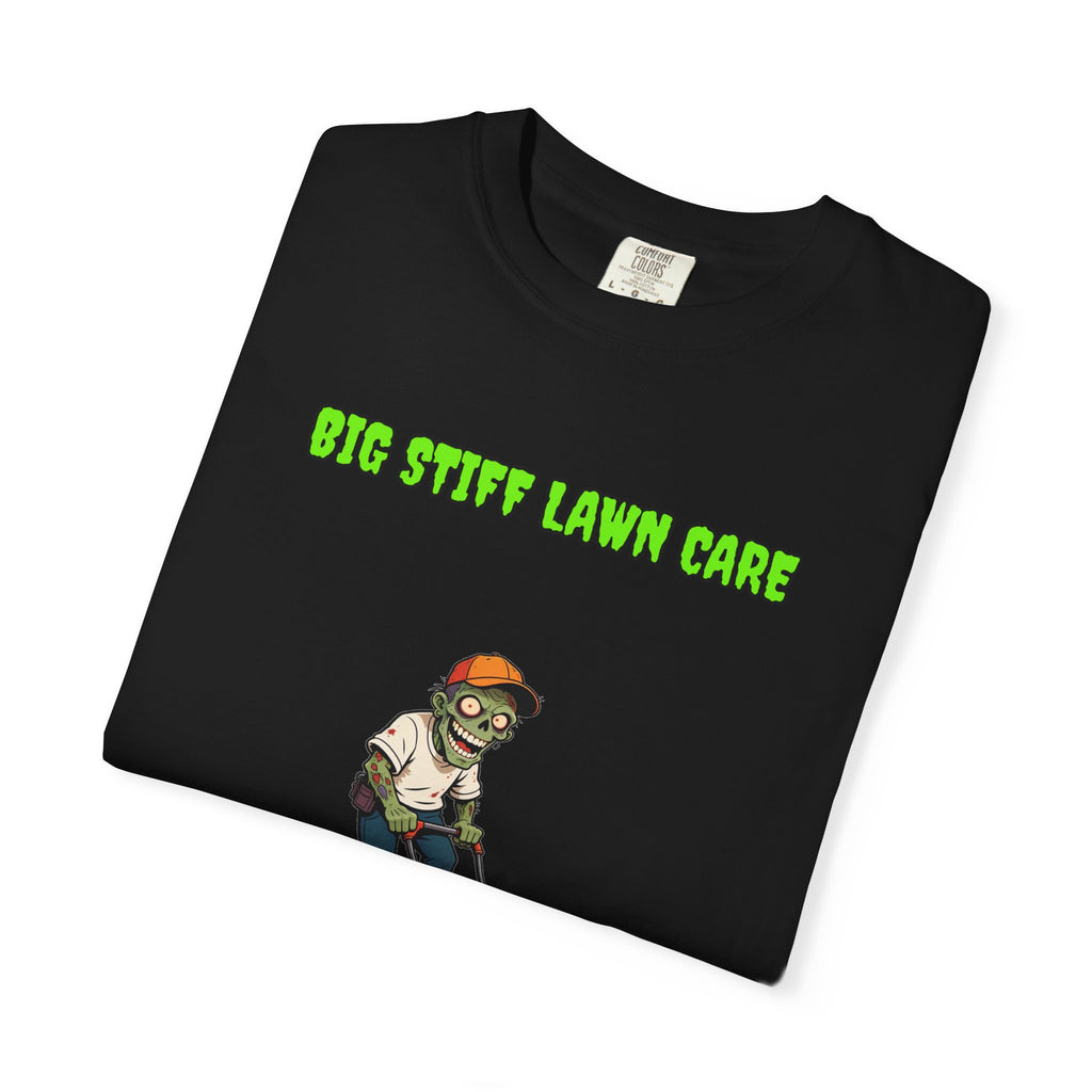 Big Stiff Lawn Care — Zombie Tee (18+)