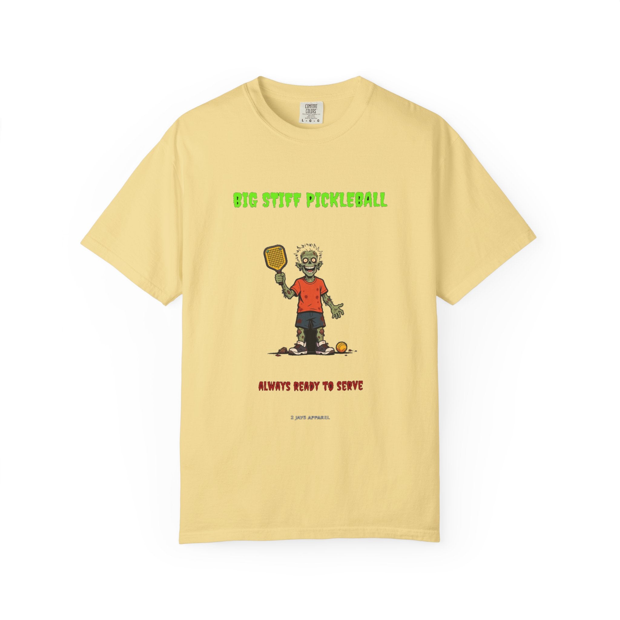 🧟 Big Stiff PICKLEBALL — "always ready to serve"