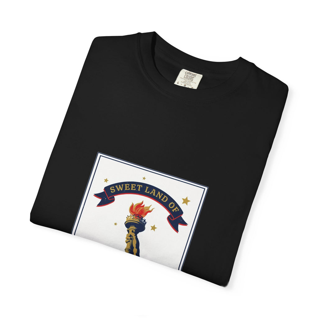 Sweet Land Of Liberty — Patriotic Statue Of Liberty Tee
