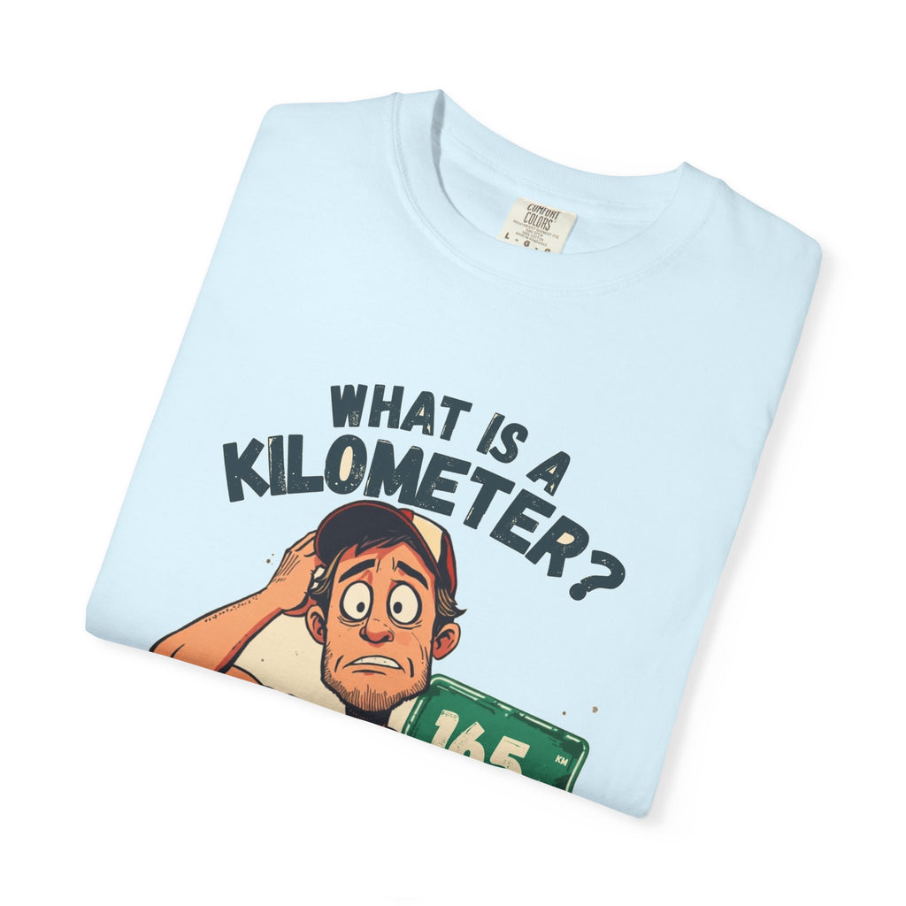 What Is A Kilometer?! (confused + km sign)