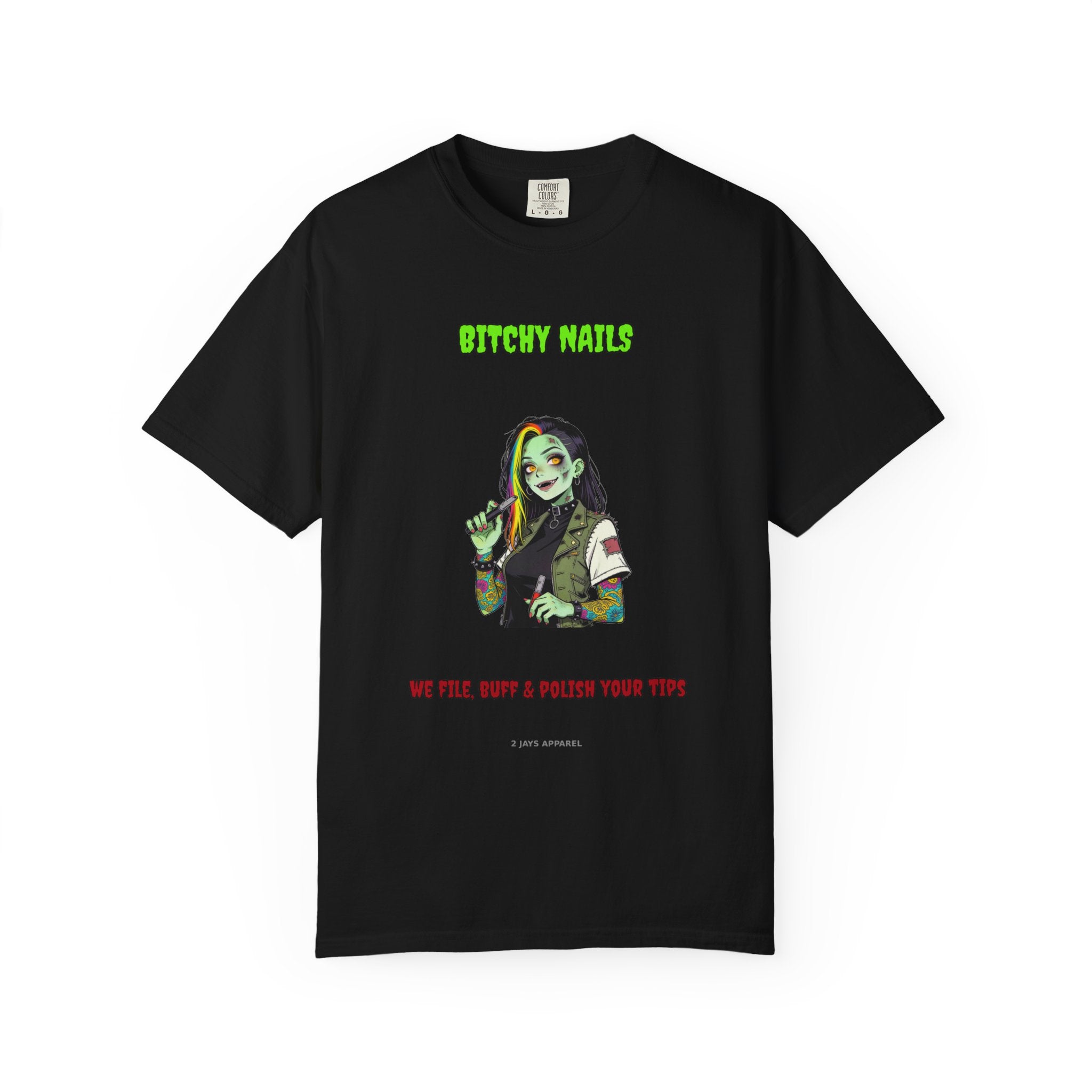 Bitchy Nails — Zombie Tee