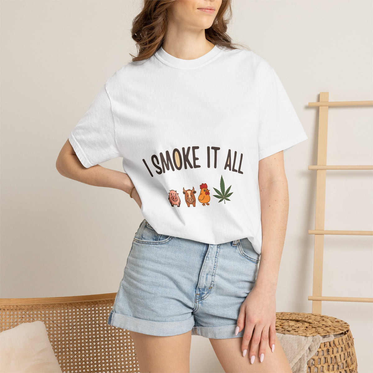 I Smoke It All (pig/cow/chicken/leaf)