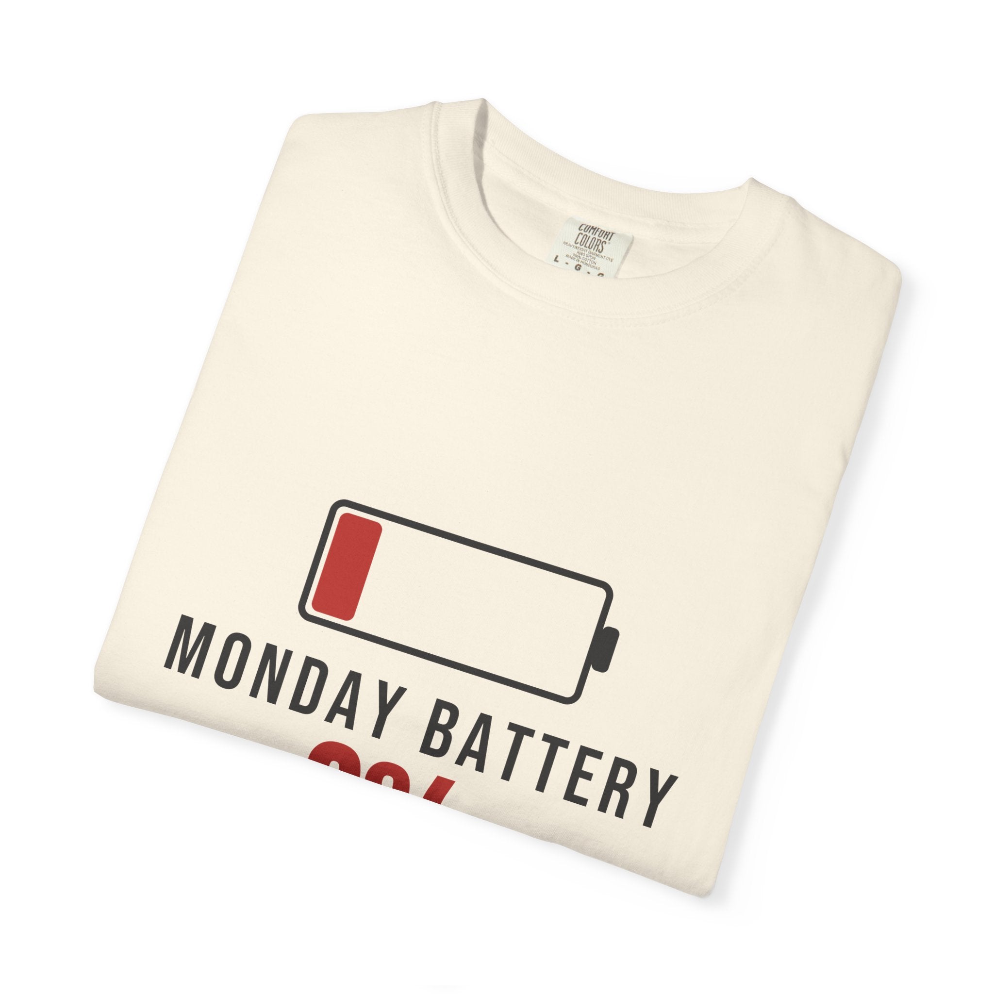Monday Battery — Funny Tee