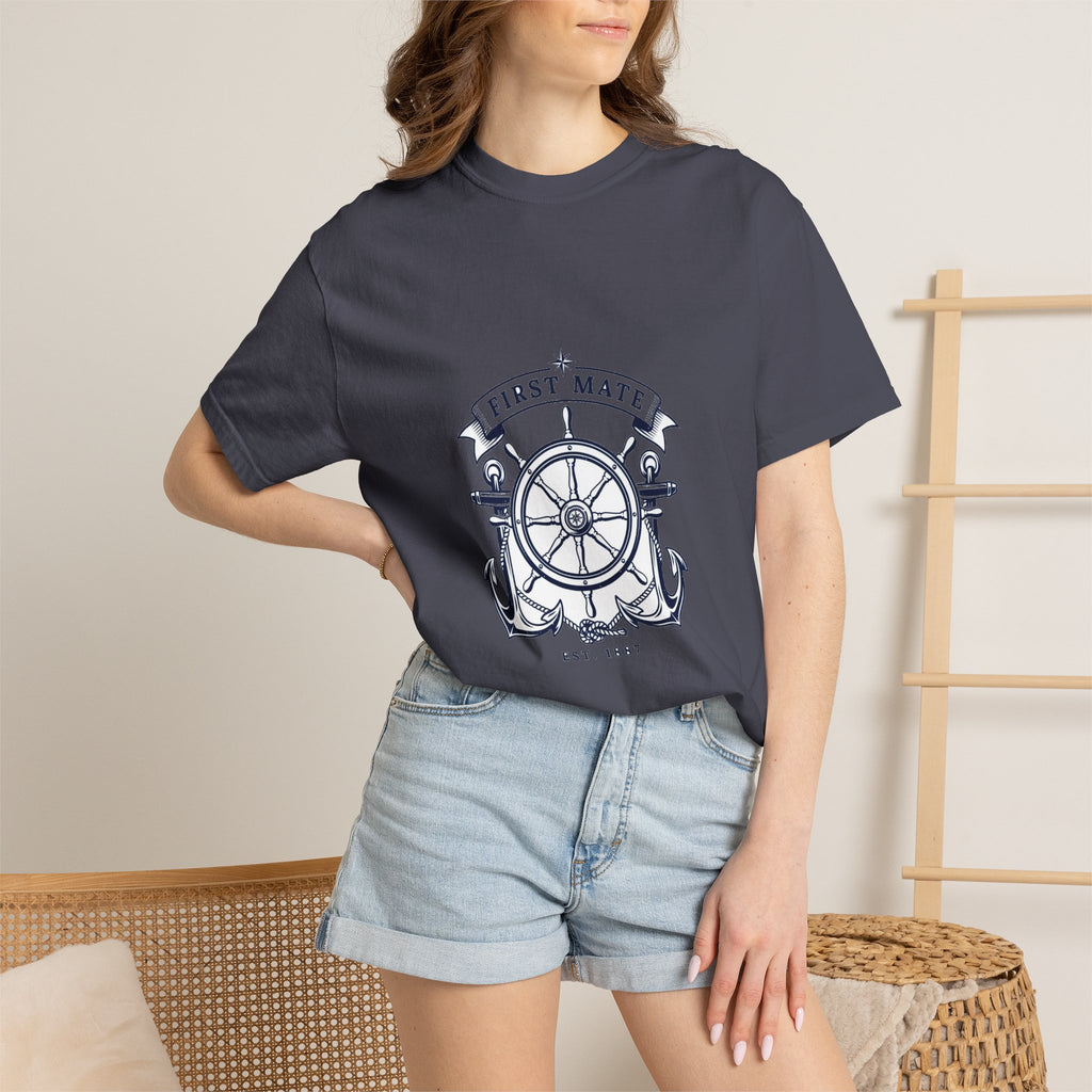 First Mate — Matching Couples Boating Shirt