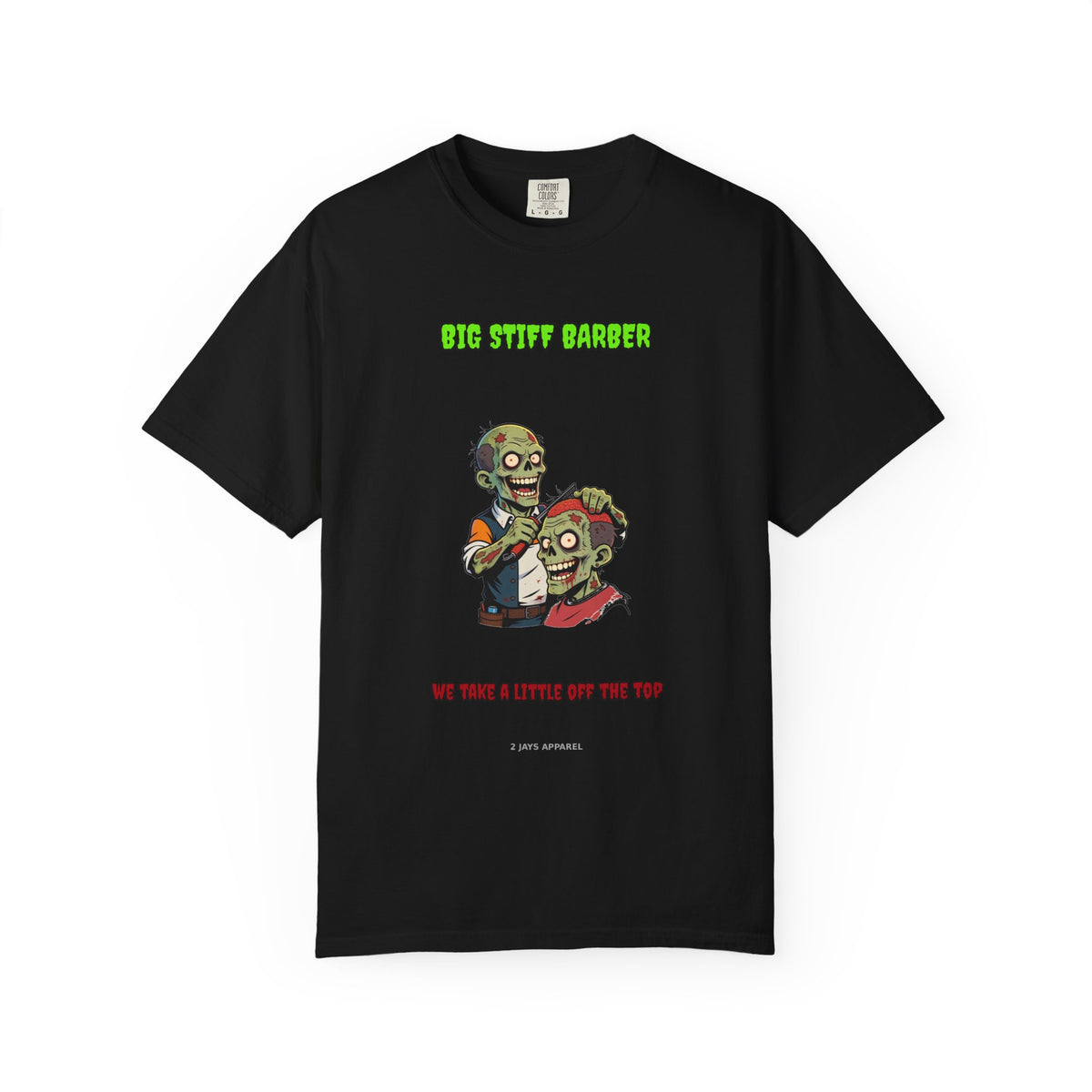 Big Stiff Barber — Zombie Tee