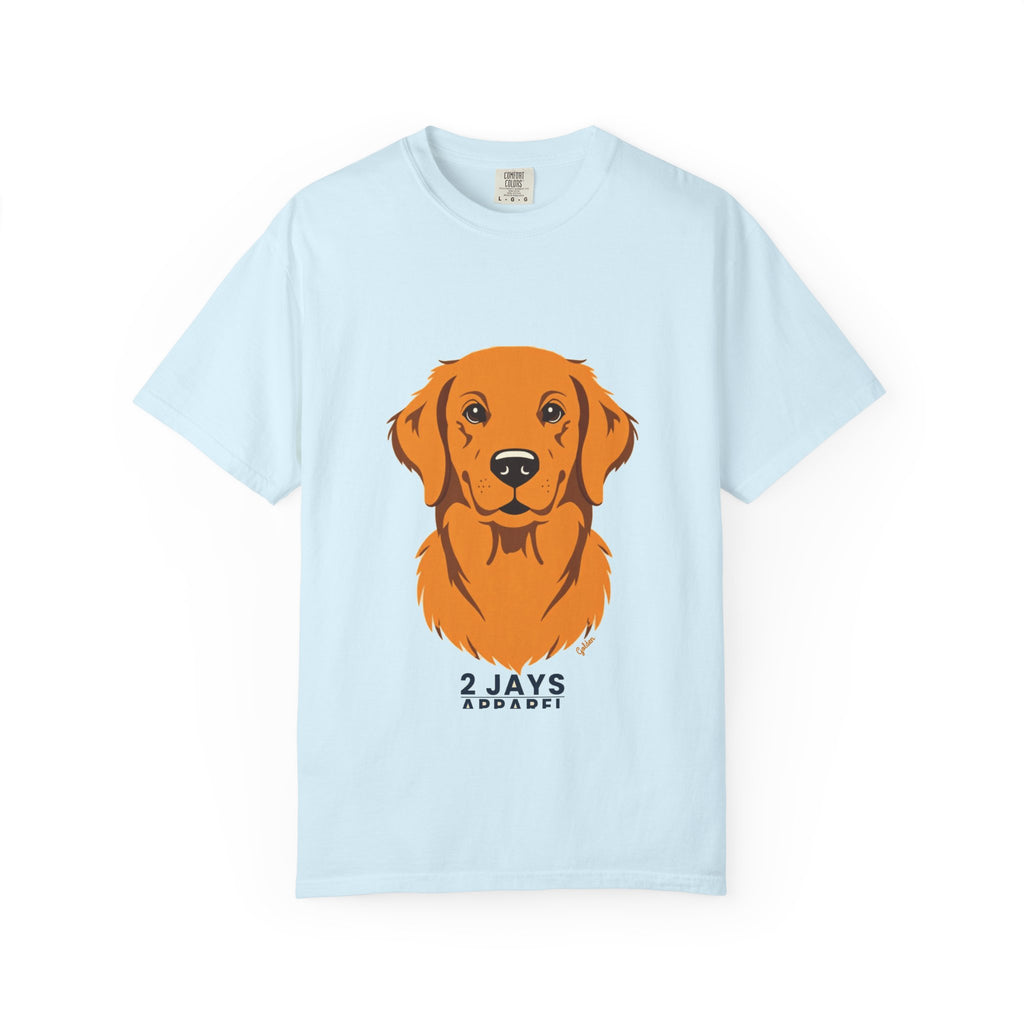 Golden Retriever (cartoon portrait)