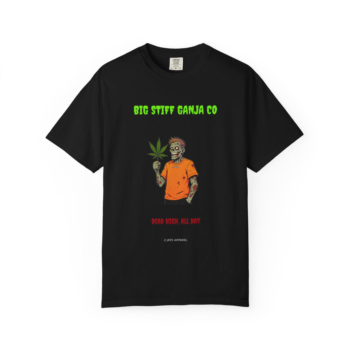 Big Stiff Ganja Co — Zombie Tee