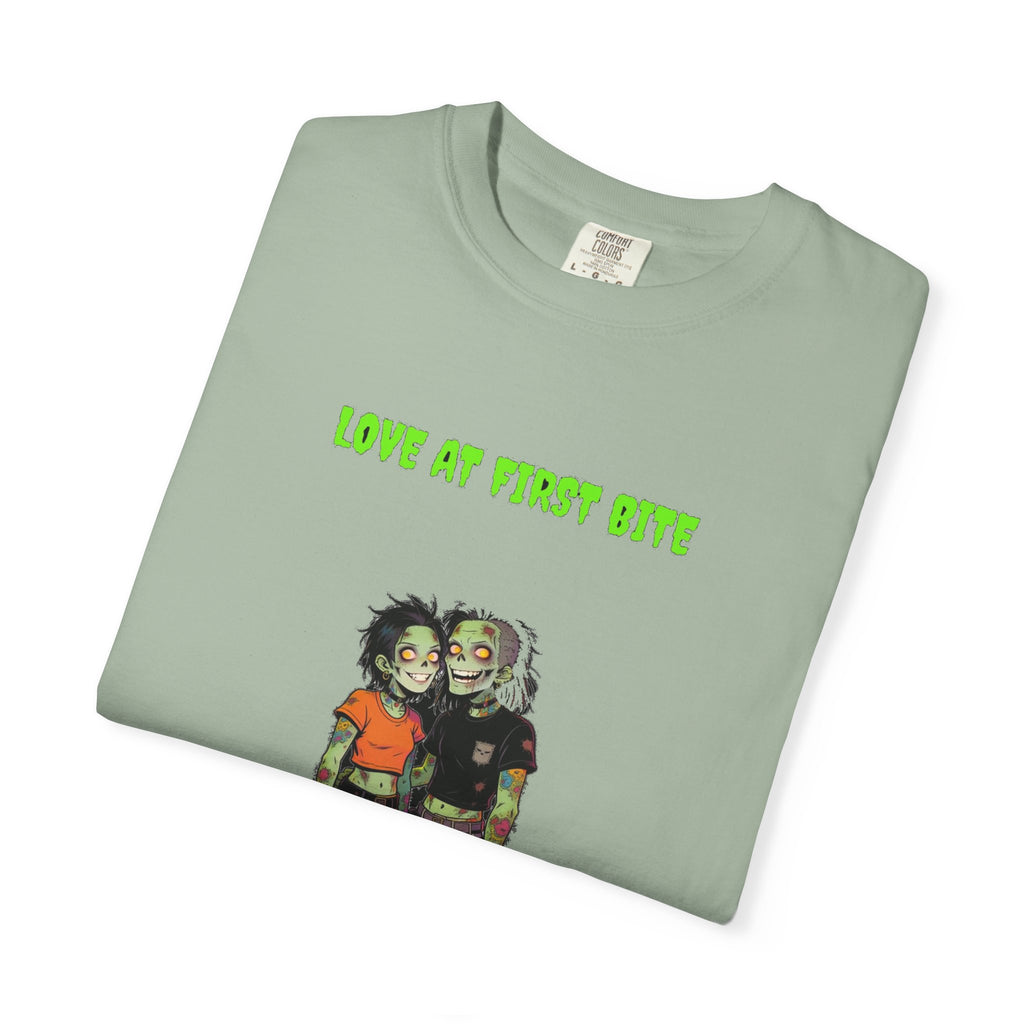 🧟❤️ Zombie Couple — LOVE AT FIRST BITE — "he had me at brains"
