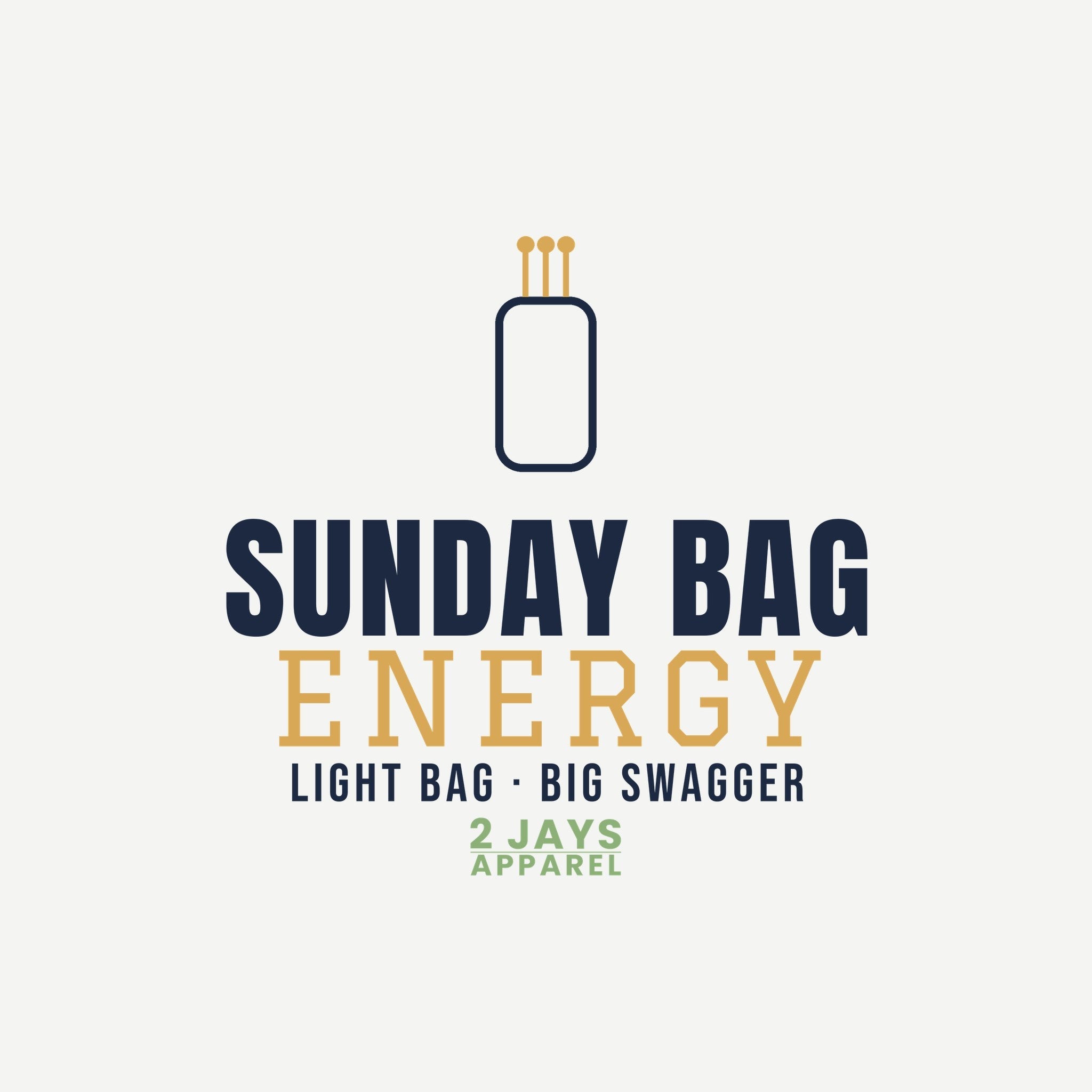 Sunday Bag Energy Golf Polo | Lightweight Performance Golf Shirt