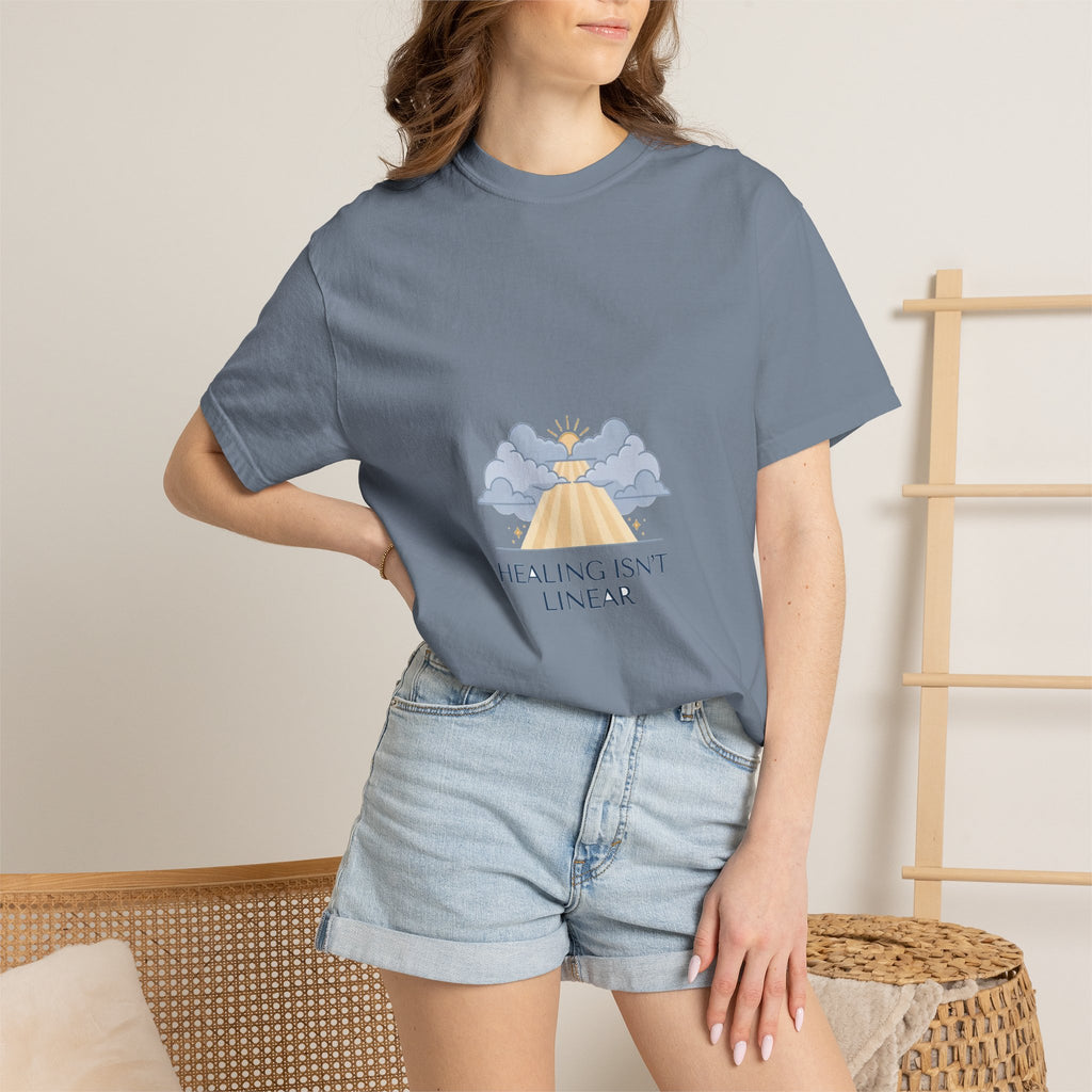 Healing Isn't Linear — Inspirational Tee
