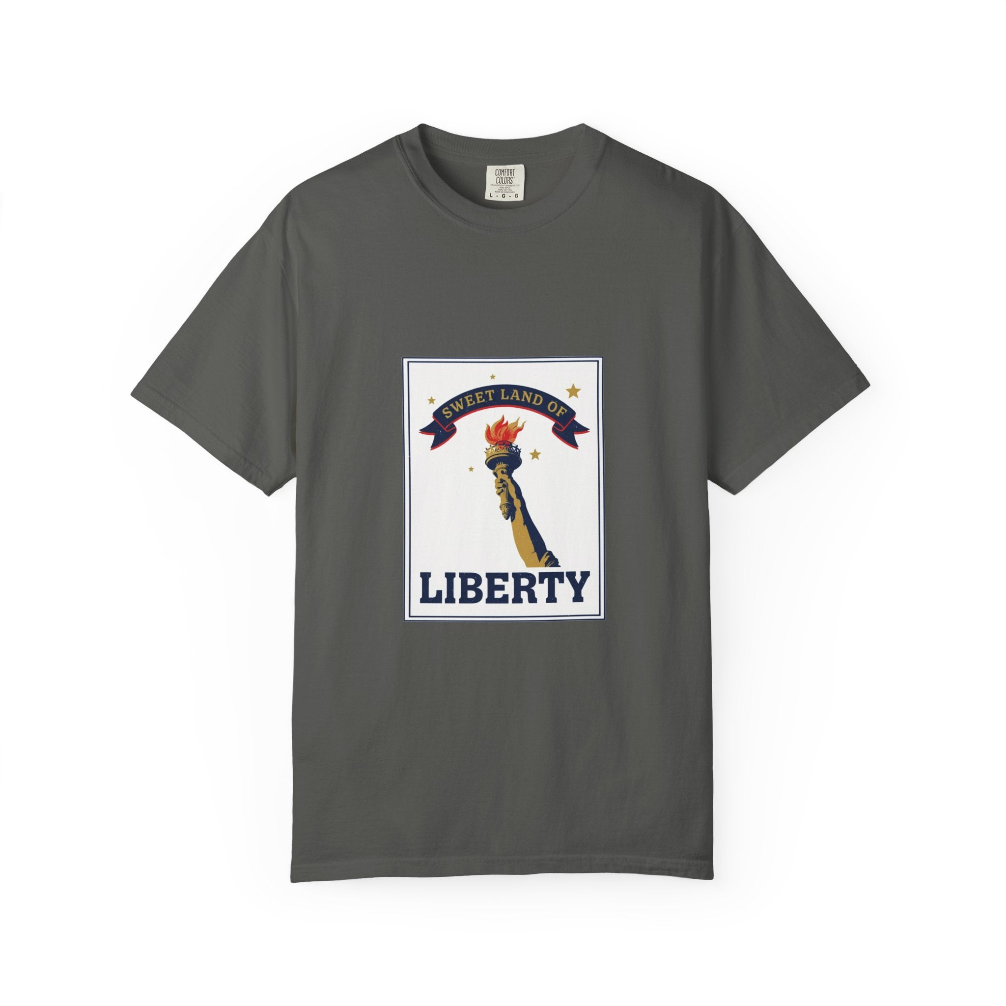 Sweet Land Of Liberty — Patriotic Statue Of Liberty Tee