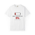 Small Talk Battery — Funny Introvert Tee