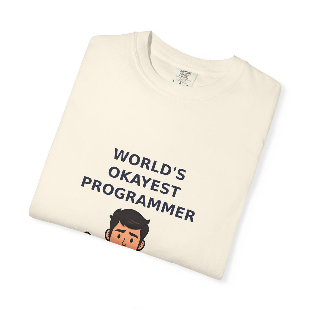 World's Okayest Programmer — Funny Coder Tee