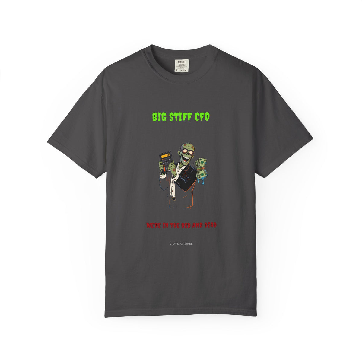 🧟 Big Stiff CFO — "we're in the red AND dead"