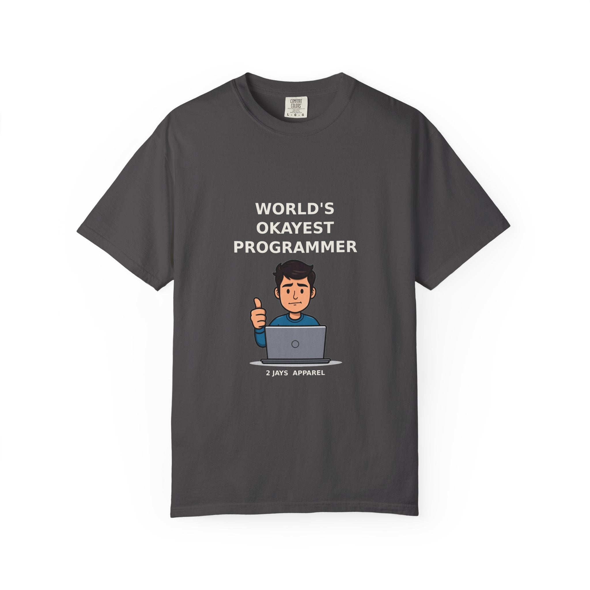 World's Okayest Programmer — Funny Coder Tee