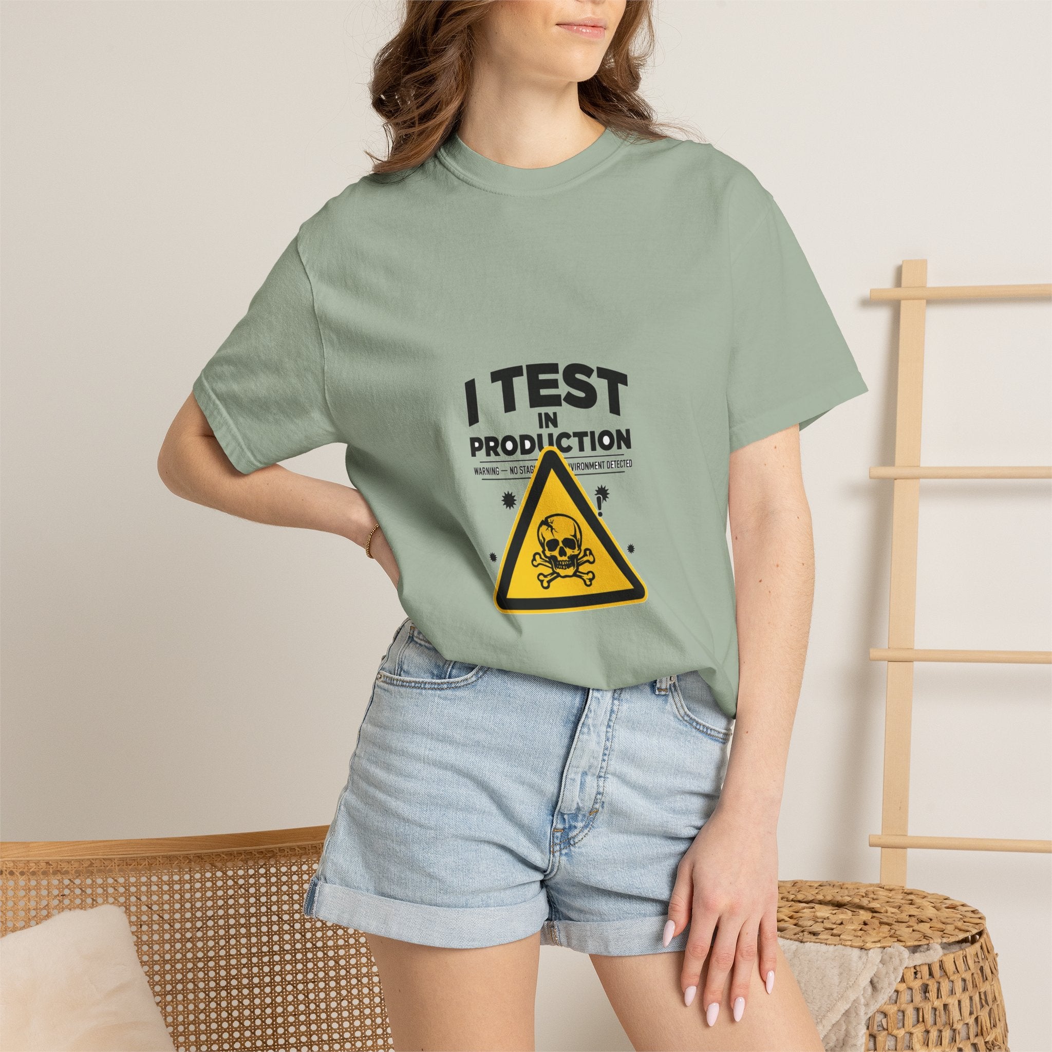 I Test In Production — Dev Humor Tee