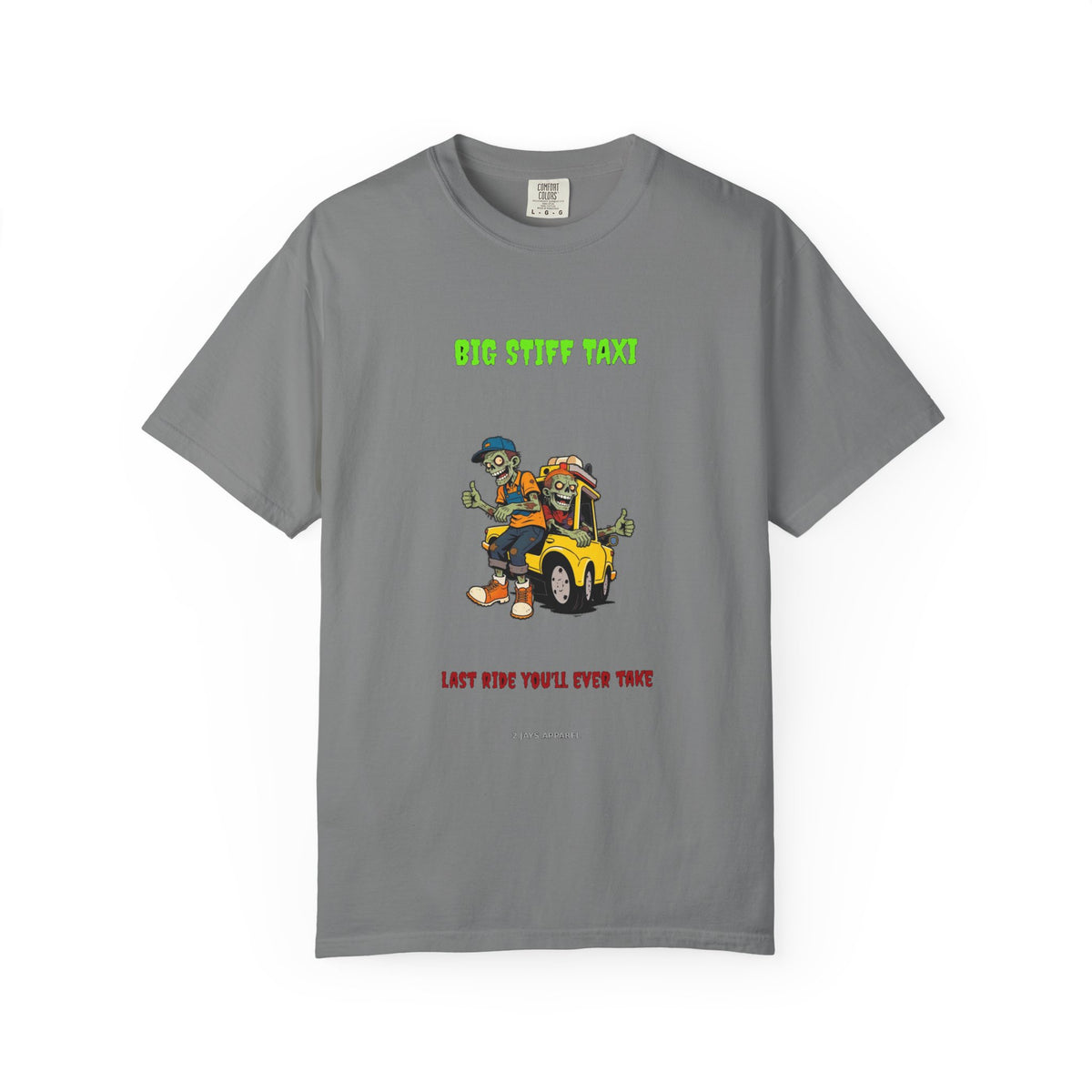 🧟 Big Stiff TAXI — "last ride you'll ever take"