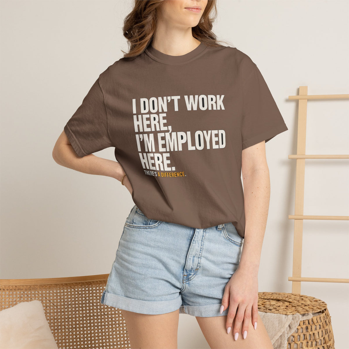 I Don't Work Here, I'm Employed Here