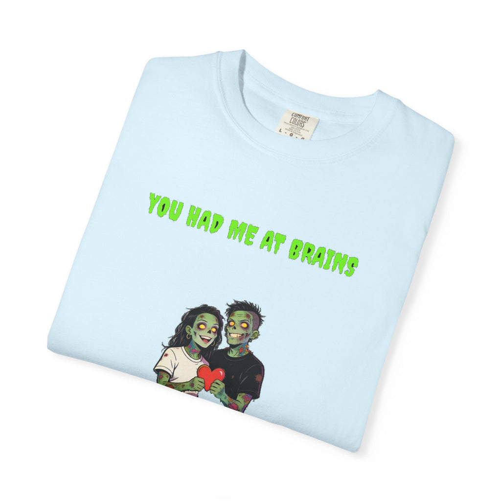 🧟❤️ Zombie Couple — YOU HAD ME AT BRAINS — "forever hungry for you"