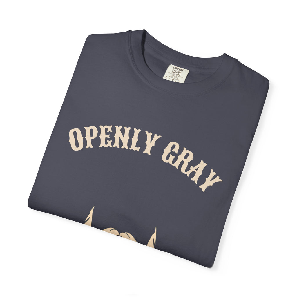 Openly Gray — Funny Bearded Distinguished Tee