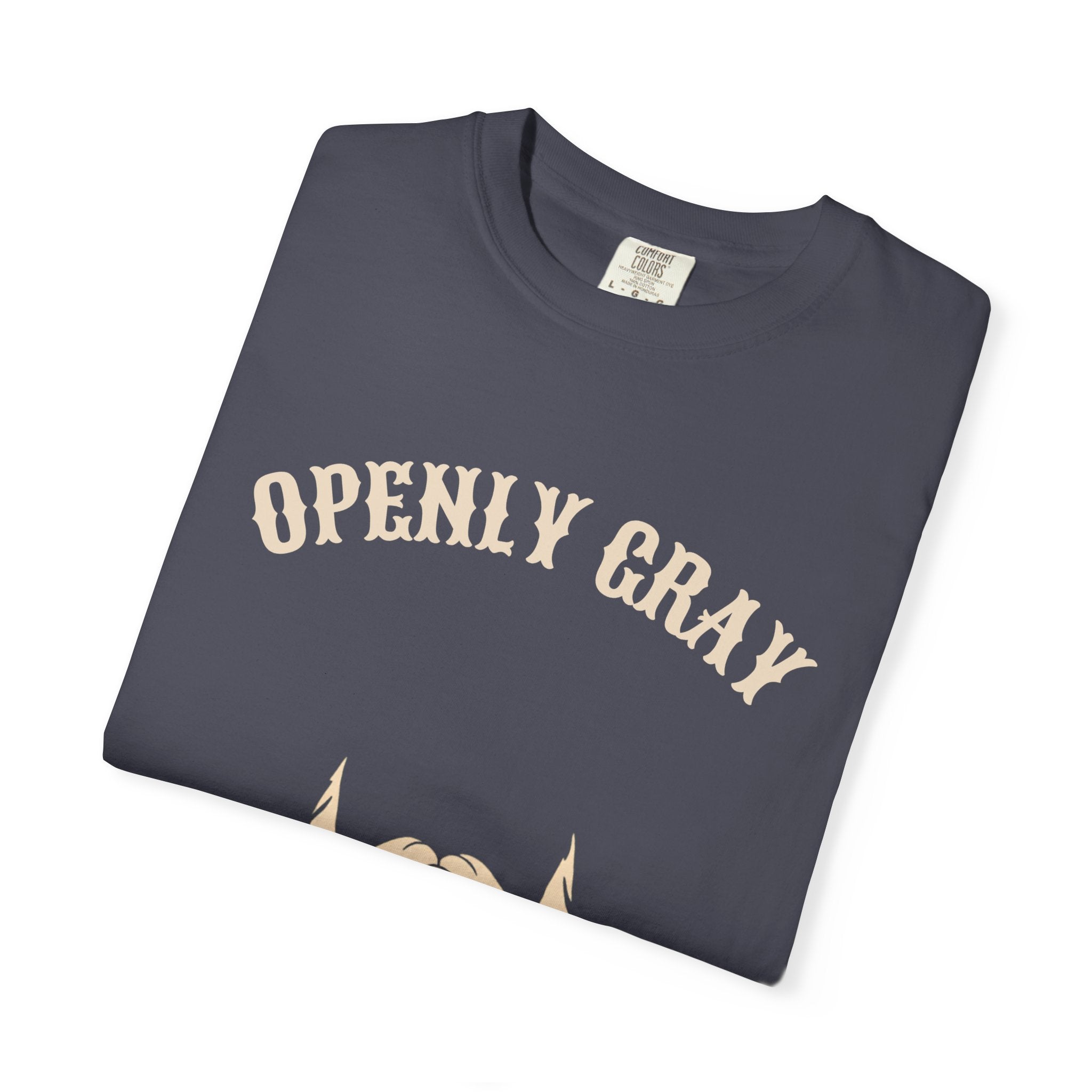 Openly Gray — Funny Bearded Distinguished Tee