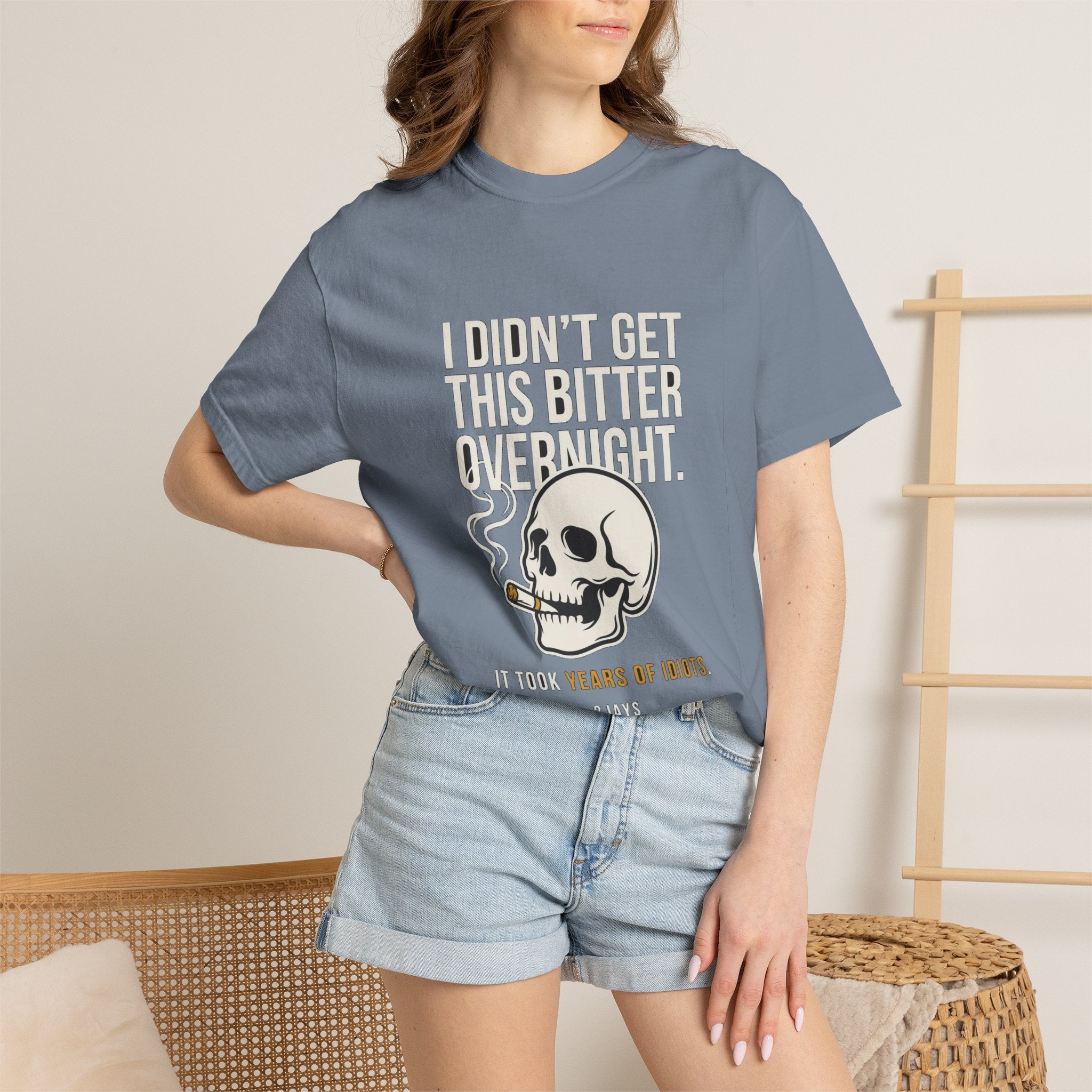 🔞 I Didn't Turn Into An Asshole Overnight (Skull/Cigar)