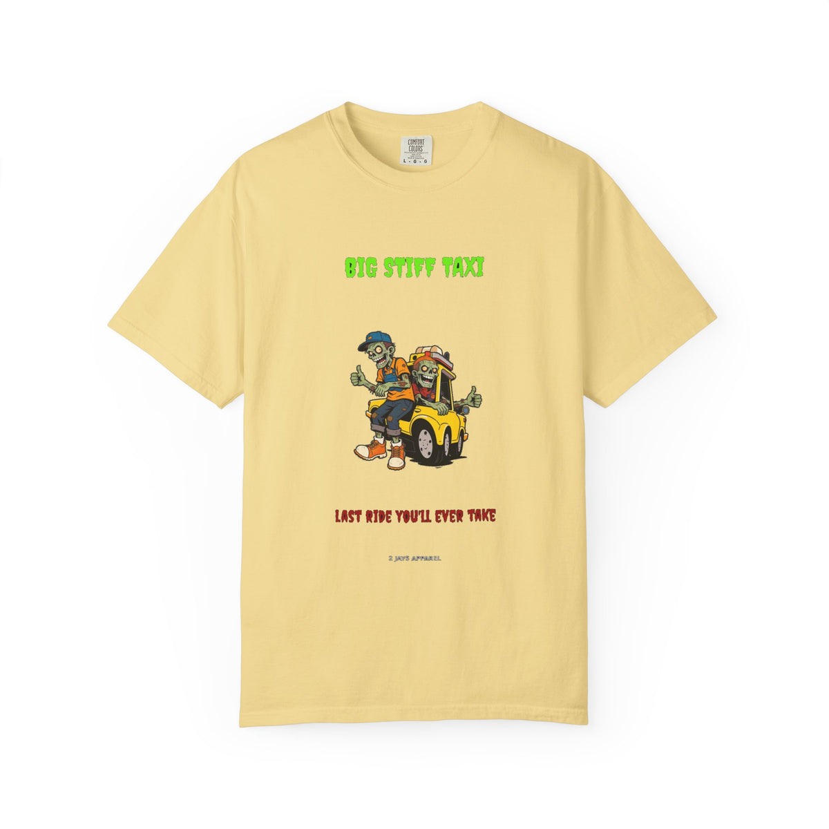 🧟 Big Stiff TAXI — "last ride you'll ever take"