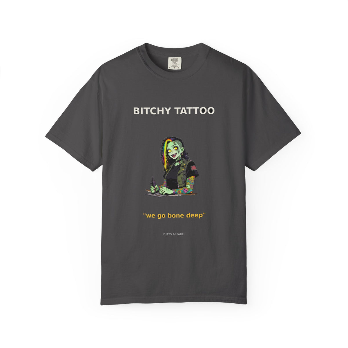 🧟 Bitchy TATTOO — "we go bone deep"