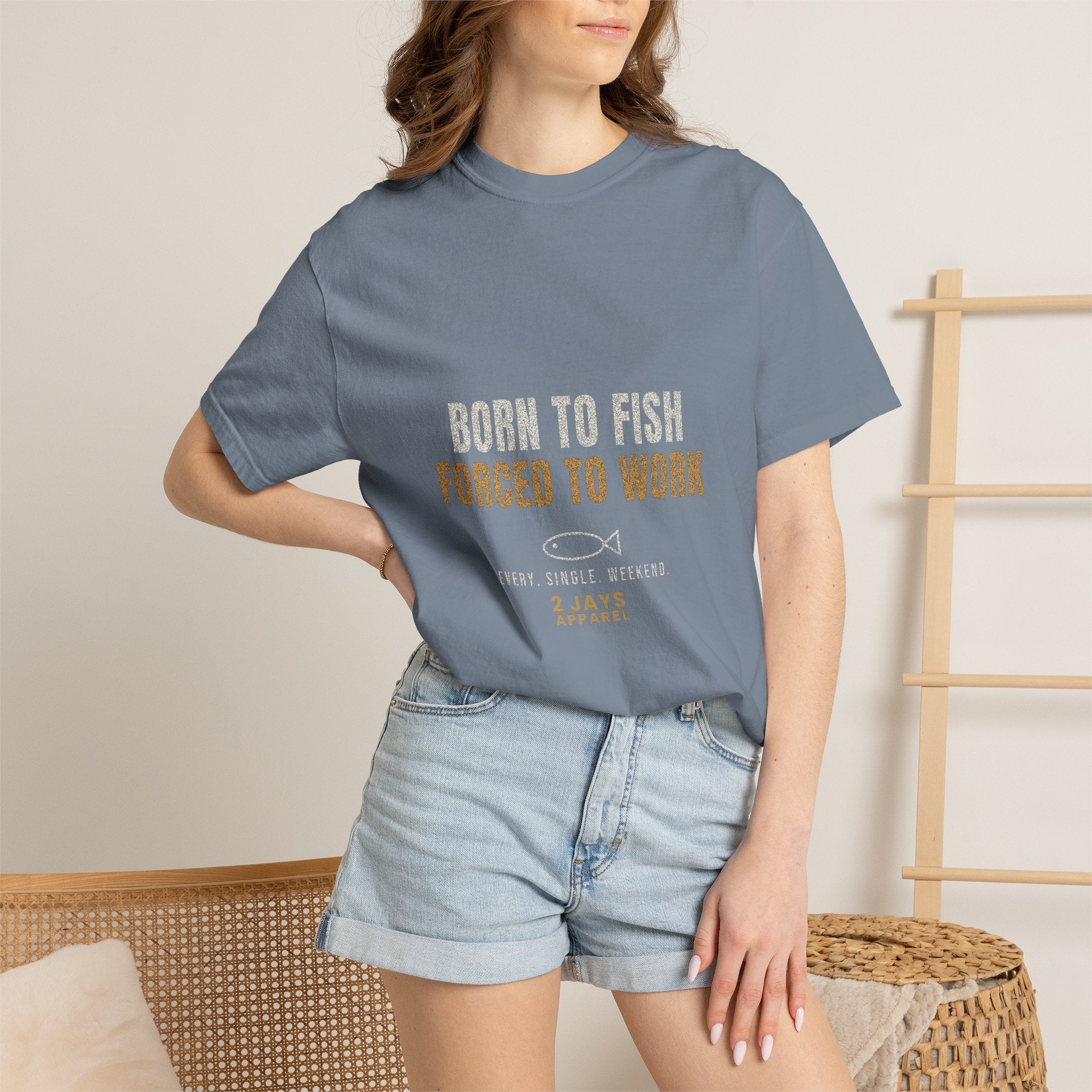Born To Fish Forced To Work