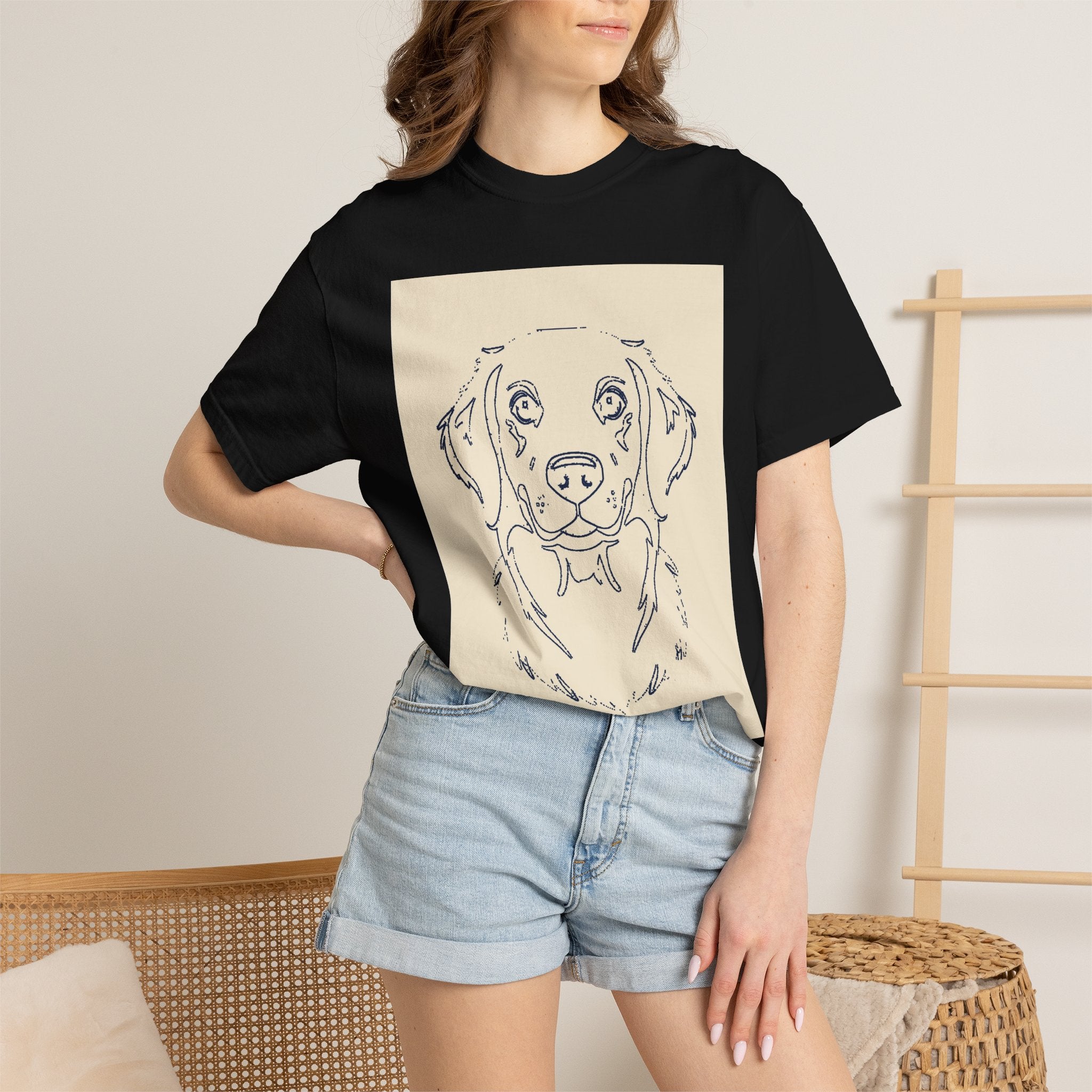 Golden Retriever — Line Outline