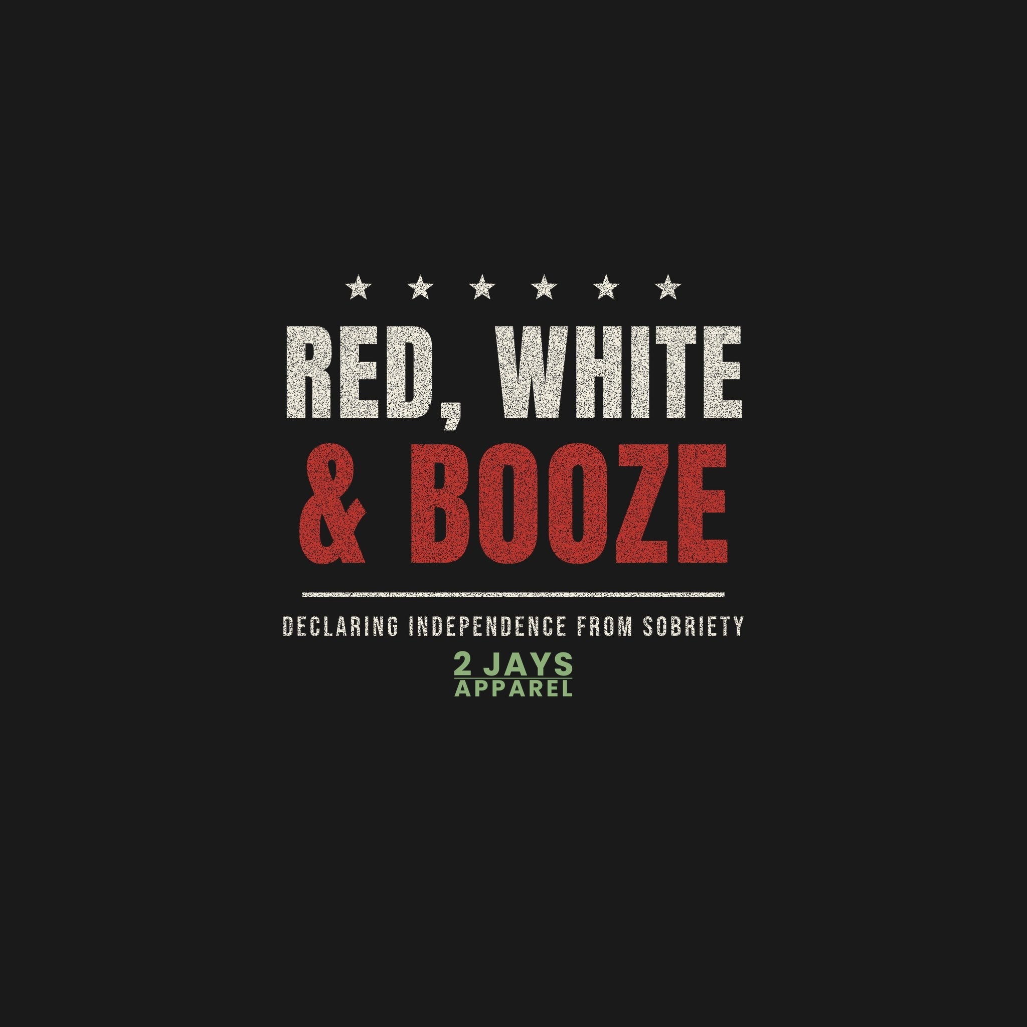 Red White And Booze Funny 4th of July Shirt | Patriotic Drinking Tee