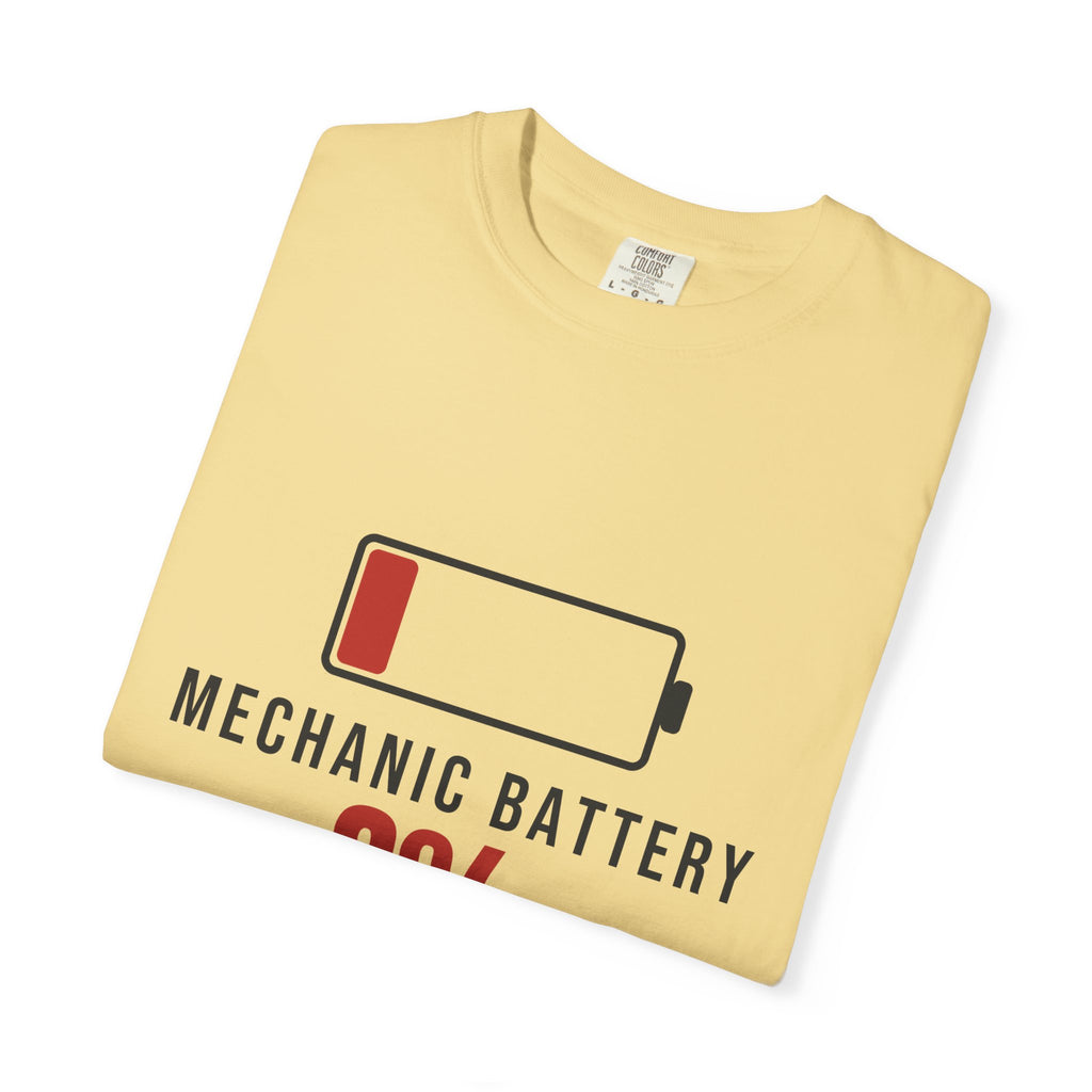 Mechanic Battery Funny T-Shirt | Soft Unisex Tee | Sarcastic Gift