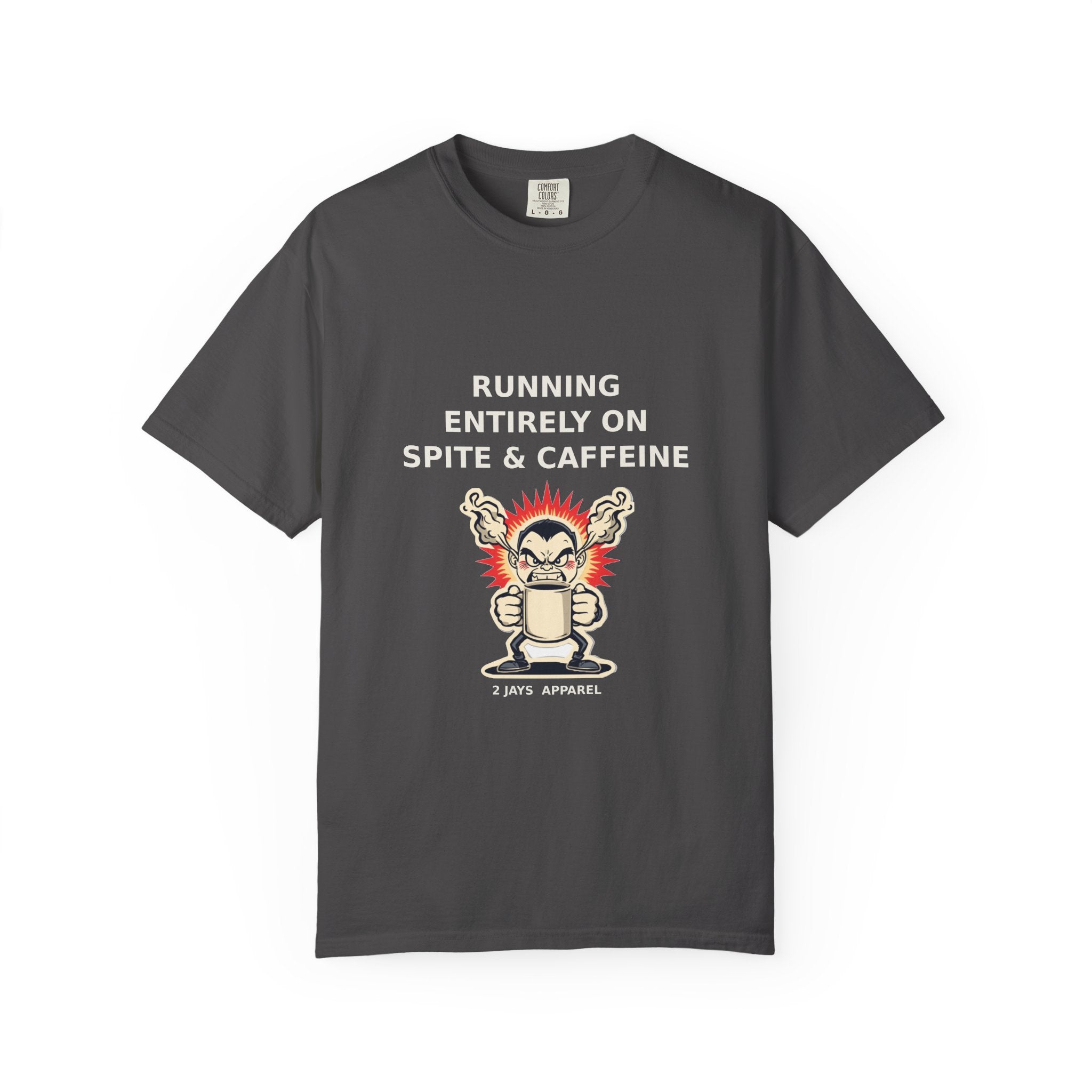 Powered By Spite — Funny Sarcastic Tee