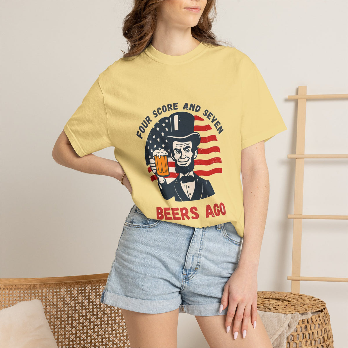 Four Score And Seven Beers Ago (Abe Lincoln)
