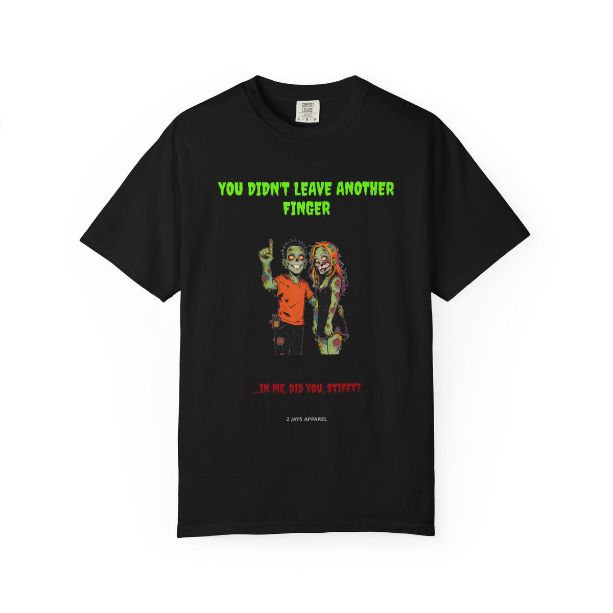 You Didn't Leave Another Finger — Zombie Couple Tee (18+)