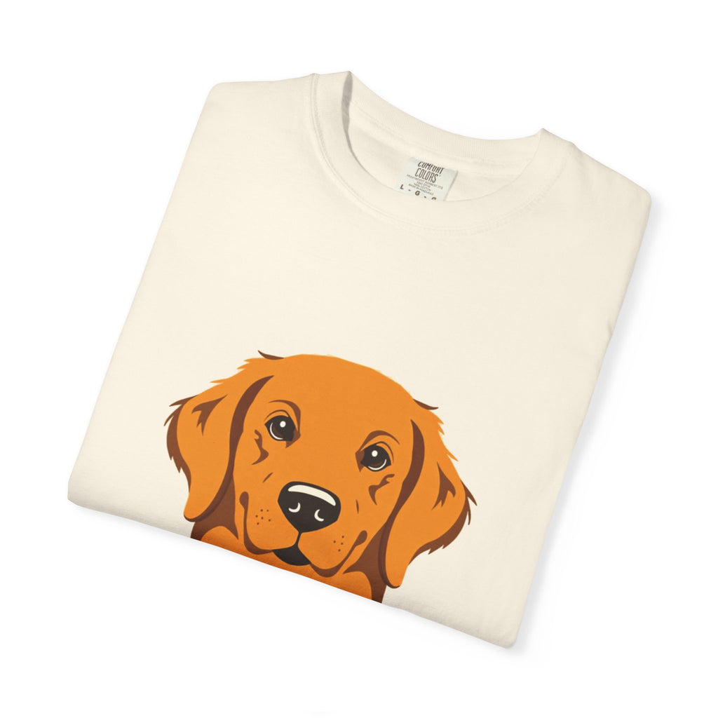 Golden Retriever (cartoon portrait)