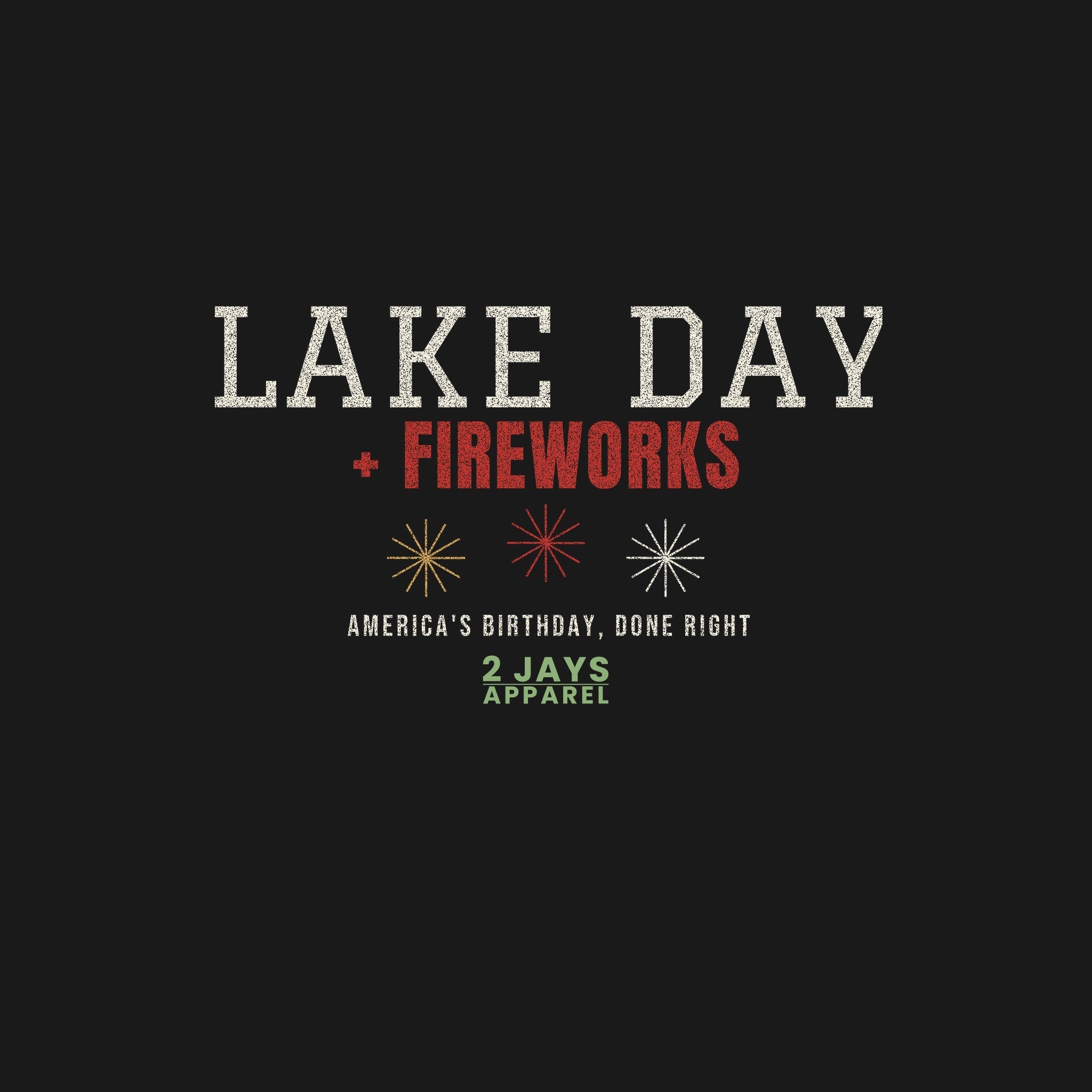 Lake Day And Fireworks Funny 4th of July Shirt | Summer Lake Tee