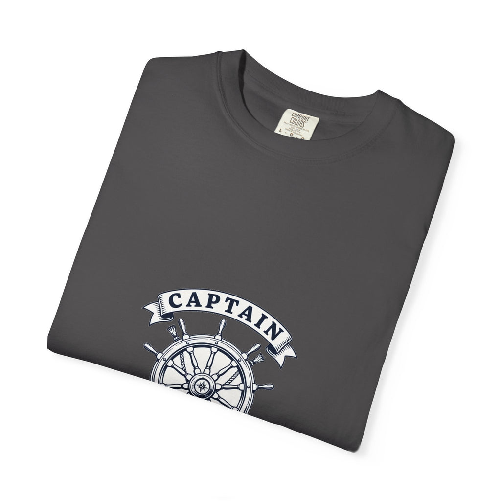 Captain — Matching Couples Boating Shirt