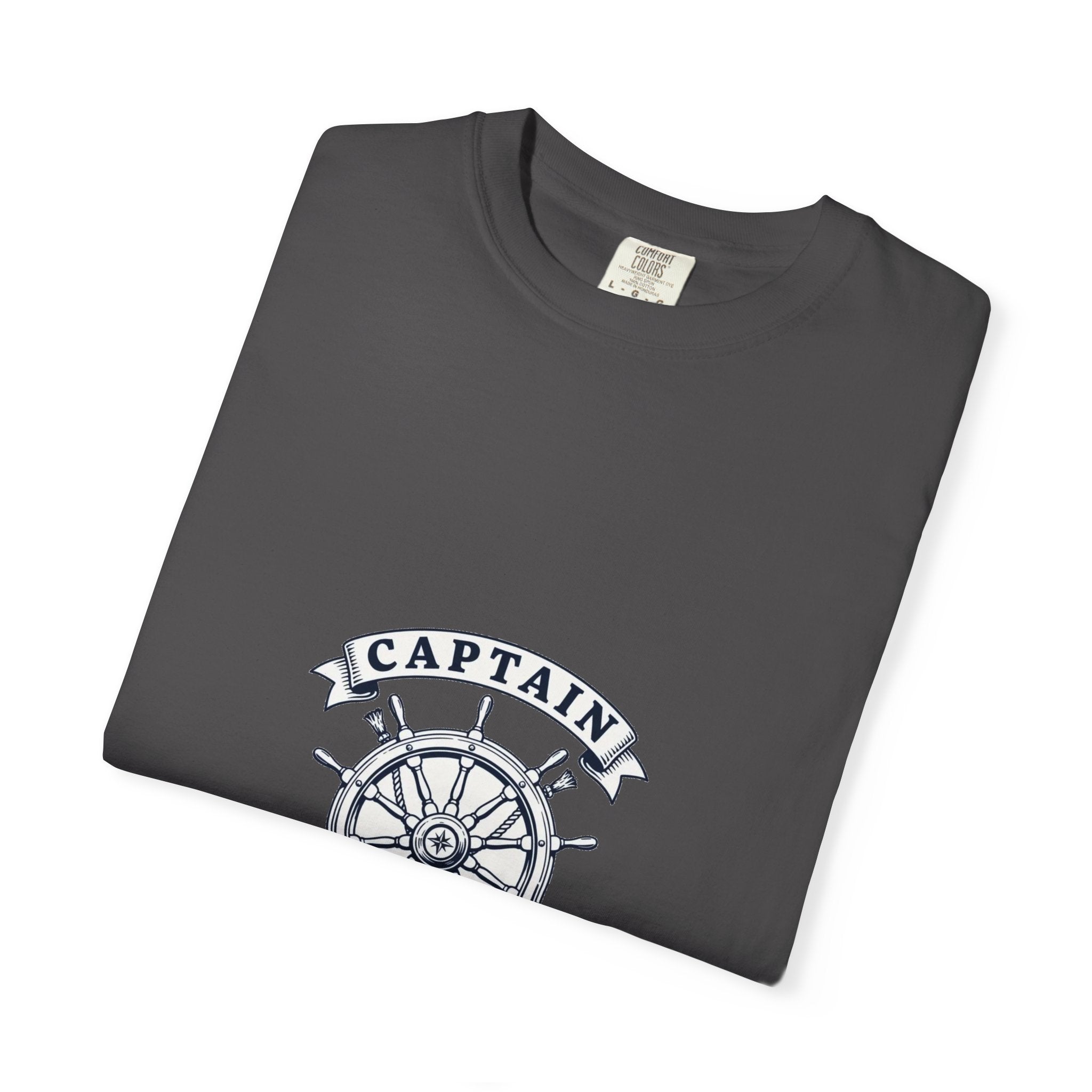 Captain — Matching Couples Boating Shirt