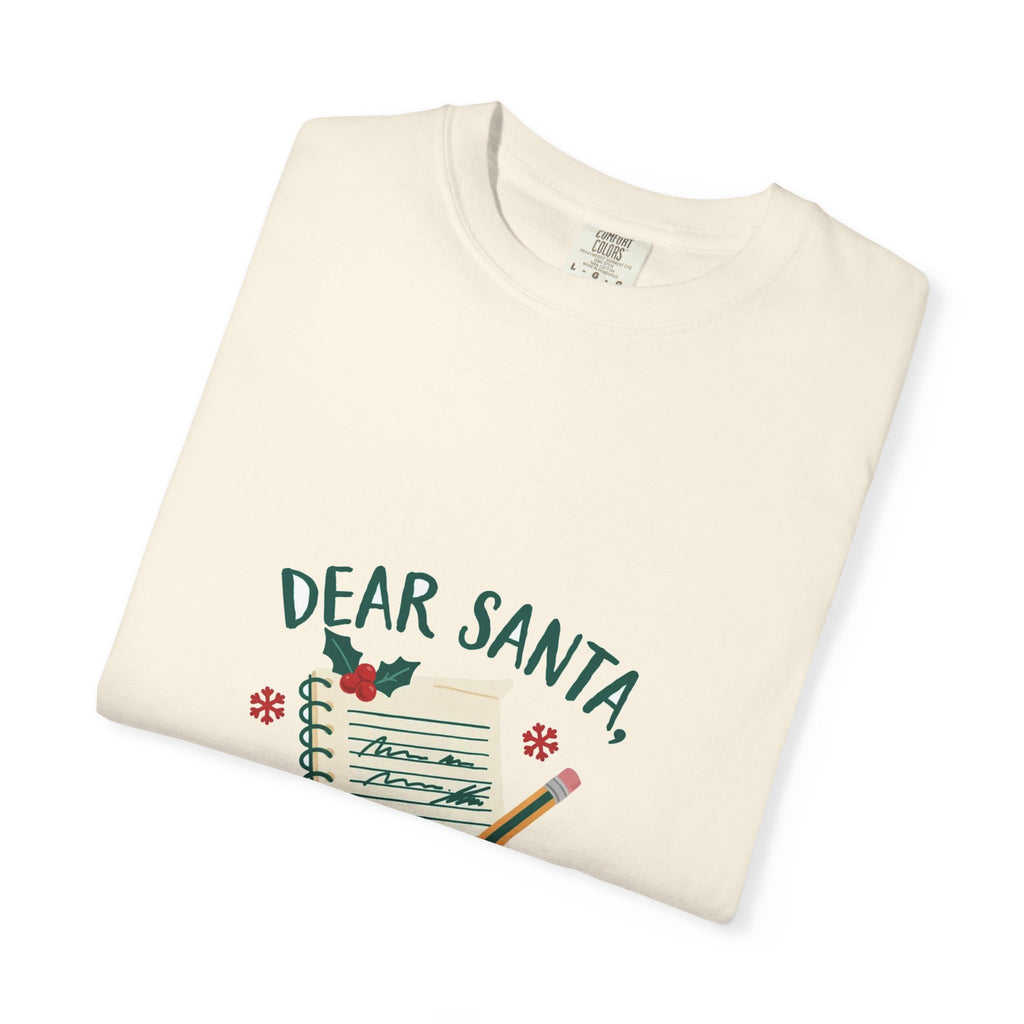 Dear Santa I Can Explain — Funny Christmas Tee