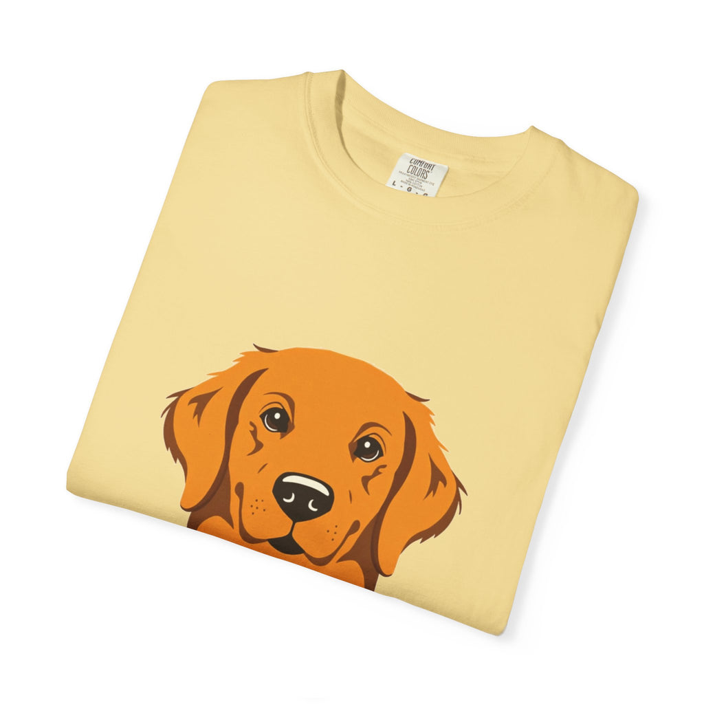 Golden Retriever (cartoon portrait)