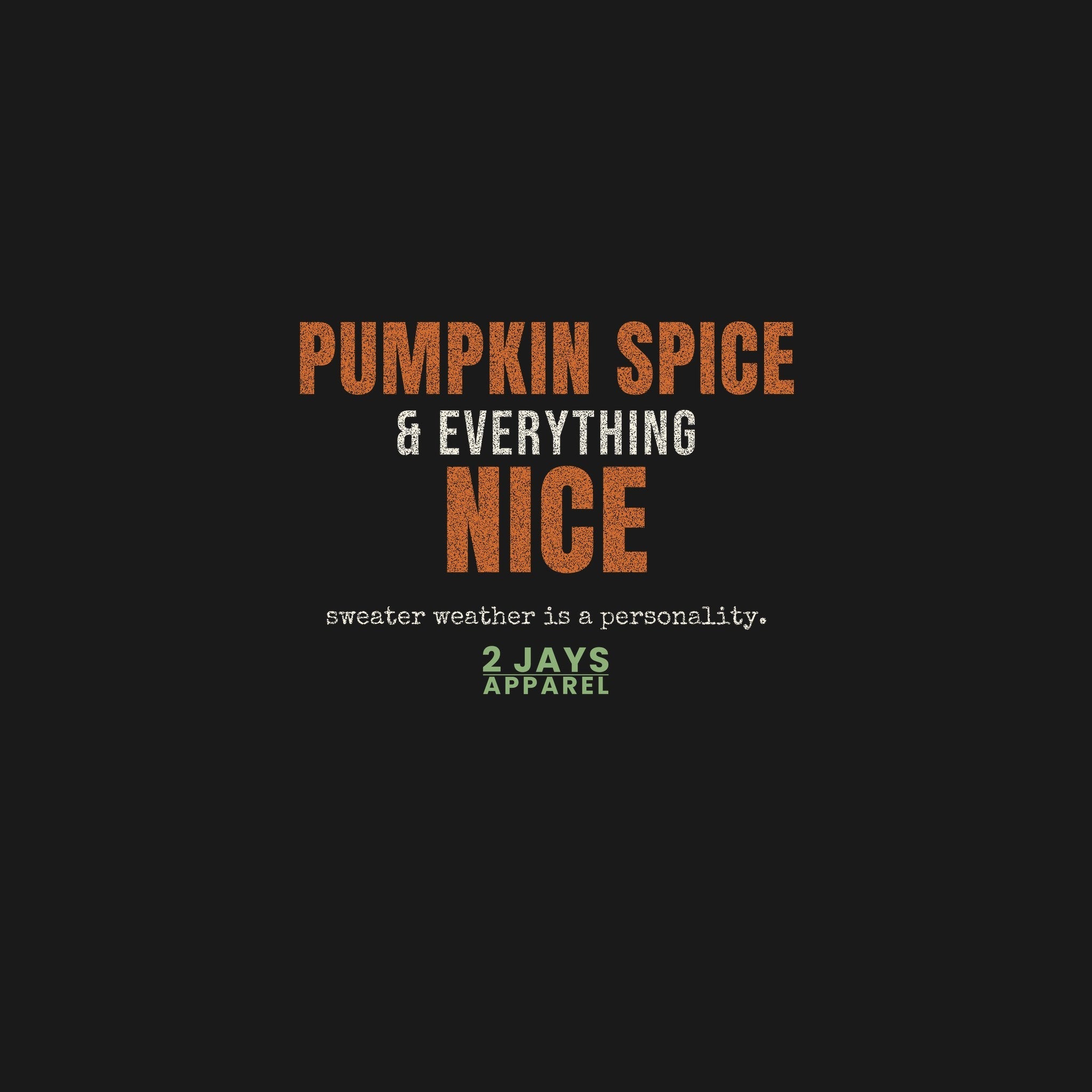 Pumpkin Spice And Everything Nice Fall Shirt | Sweater Weather Tee