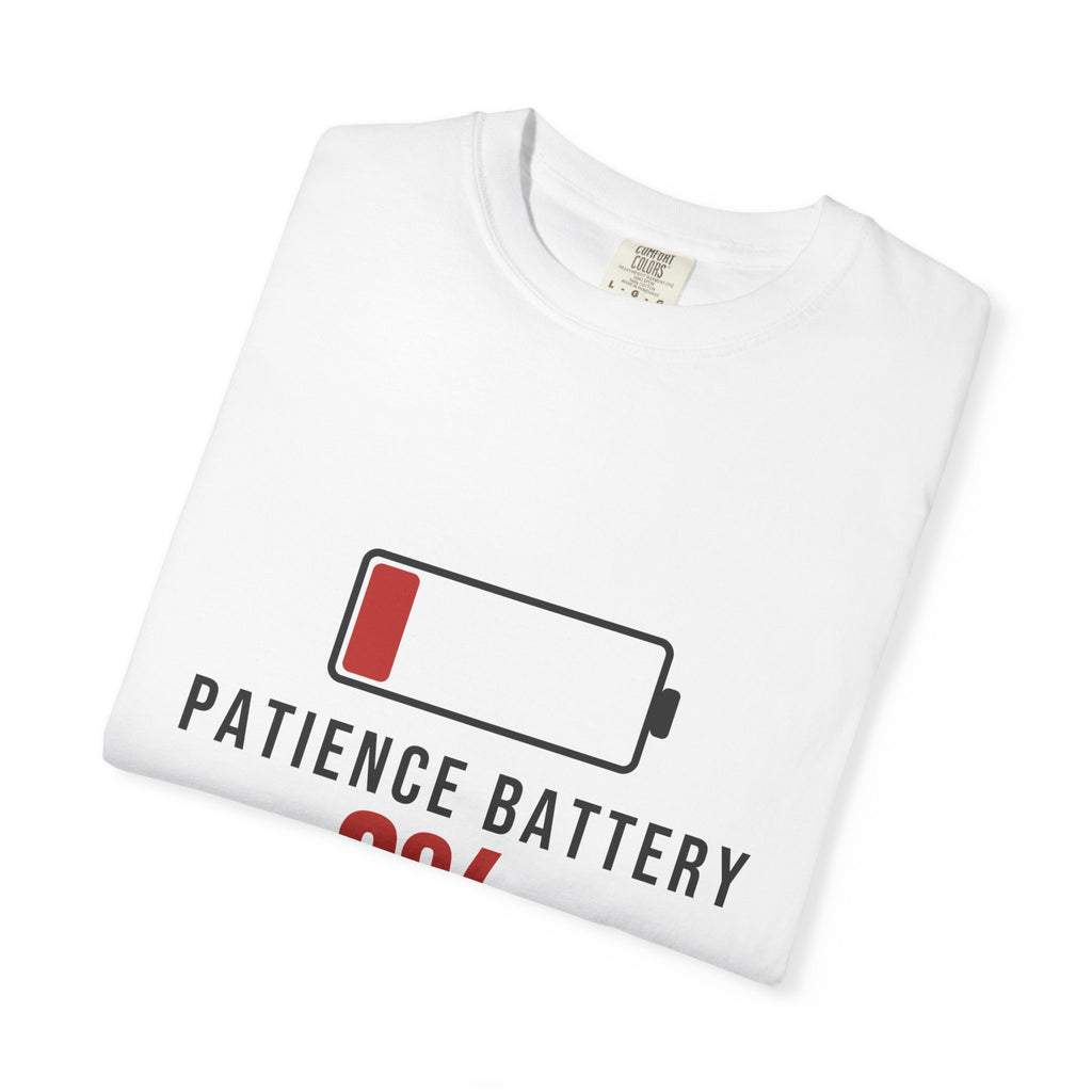 Patience Battery — Funny Tee