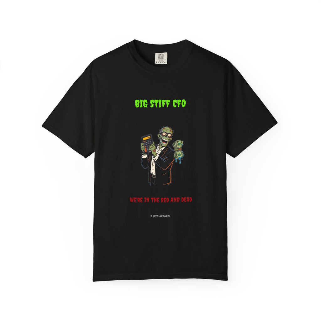 🧟 Big Stiff CFO — "we're in the red AND dead"