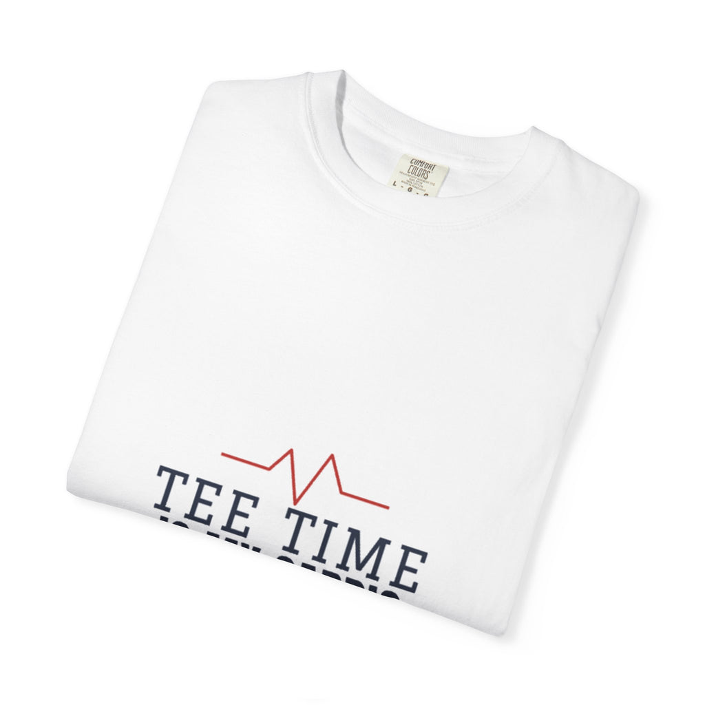 Tee Time Is My Cardio (left-chest)