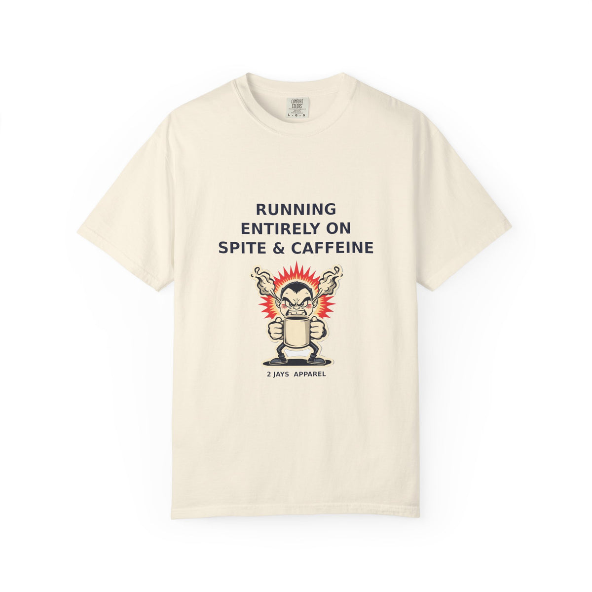Powered By Spite — Funny Sarcastic Tee