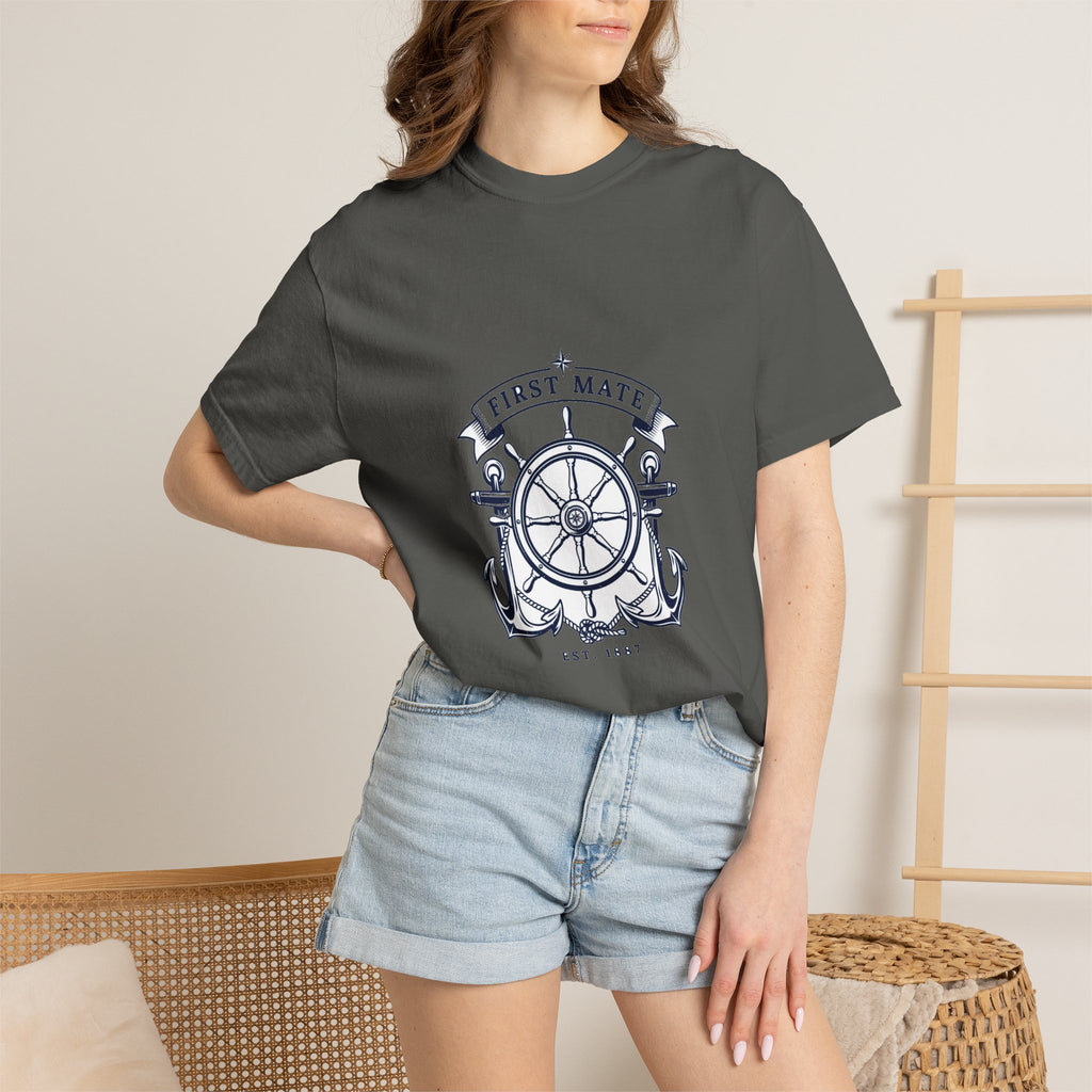 First Mate — Matching Couples Boating Shirt