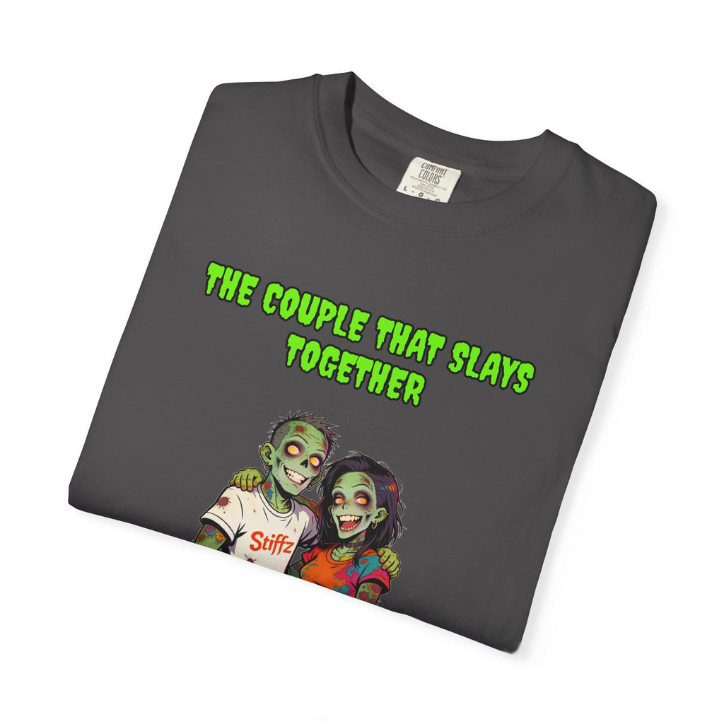 The Couple That Slays Together — Zombie Couple Tee