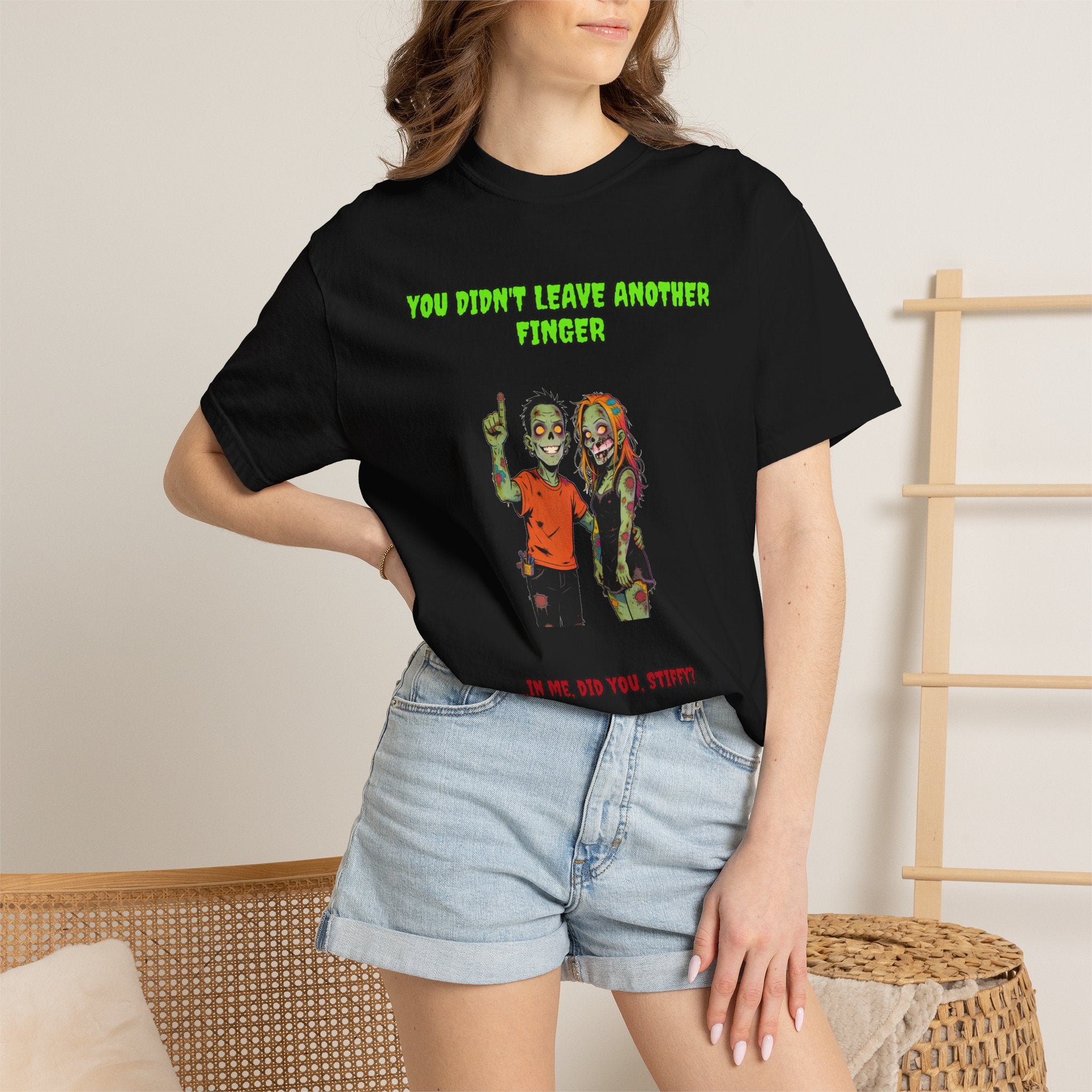 You Didn't Leave Another Finger — Zombie Couple Tee (18+)