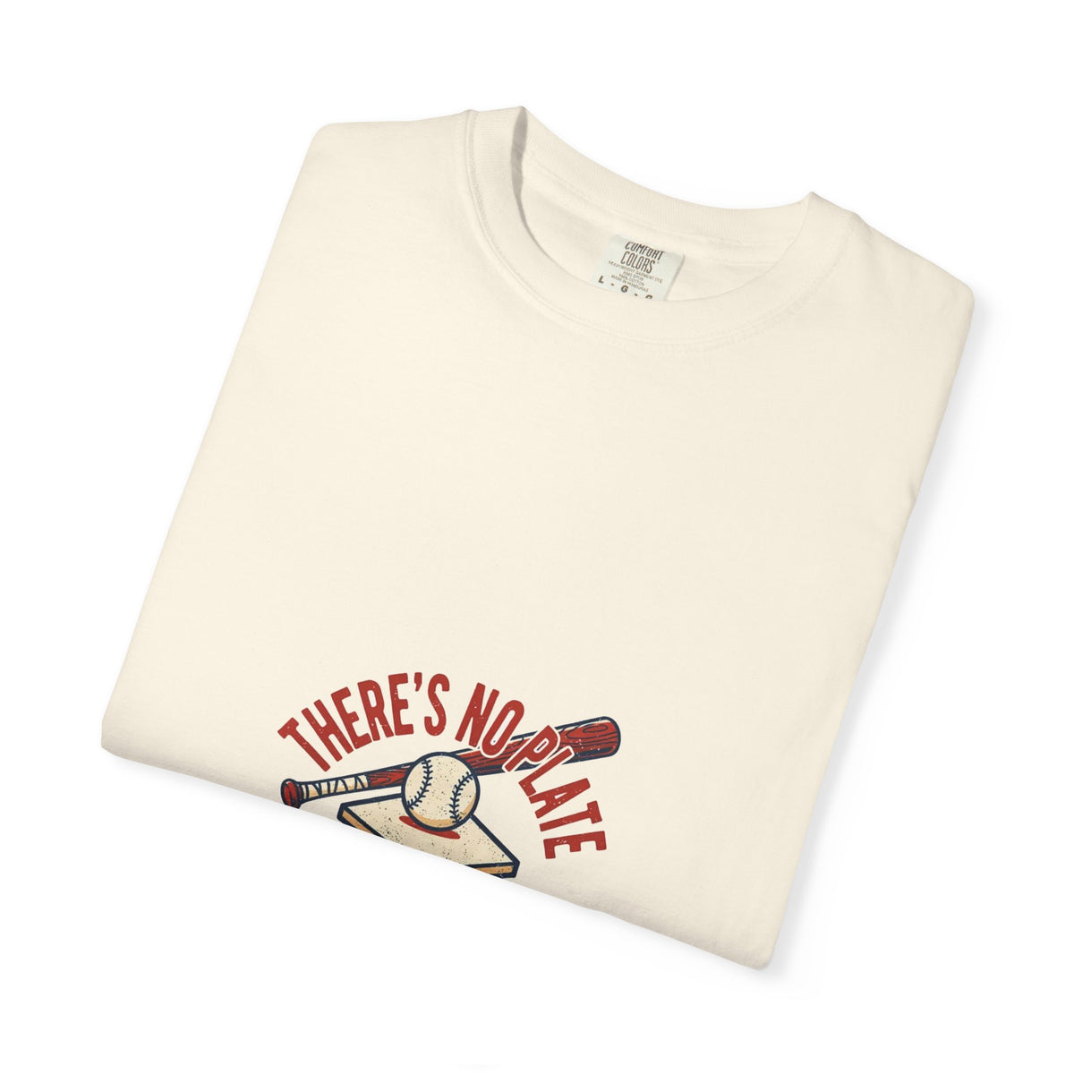 There's No Plate Like Home — Funny Baseball Tee
